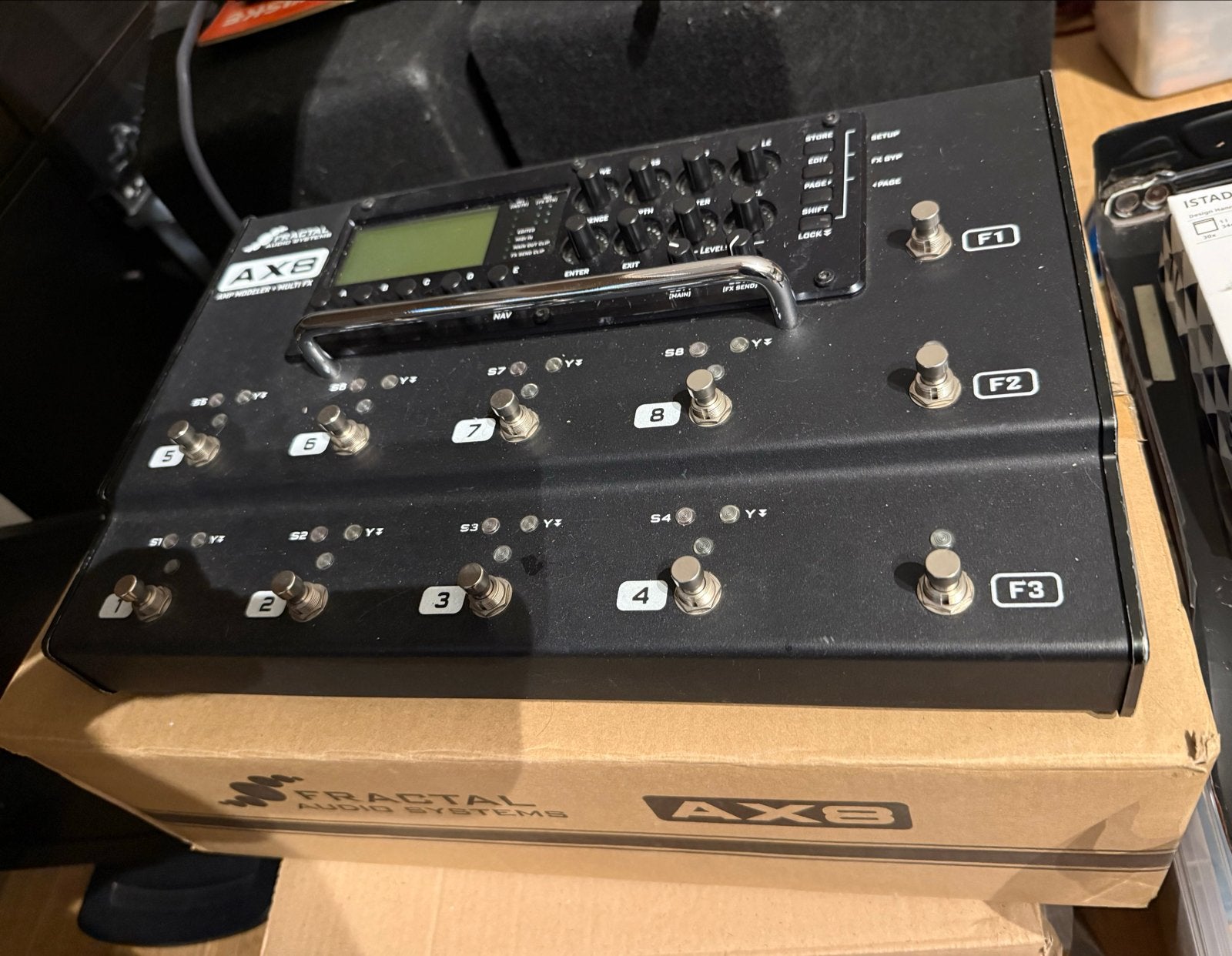 Fractal Audio Systems AX8 Multi-effect Processor, Muziek en Instrumenten, Ophalen, Zo goed als nieuw, Multi-effect