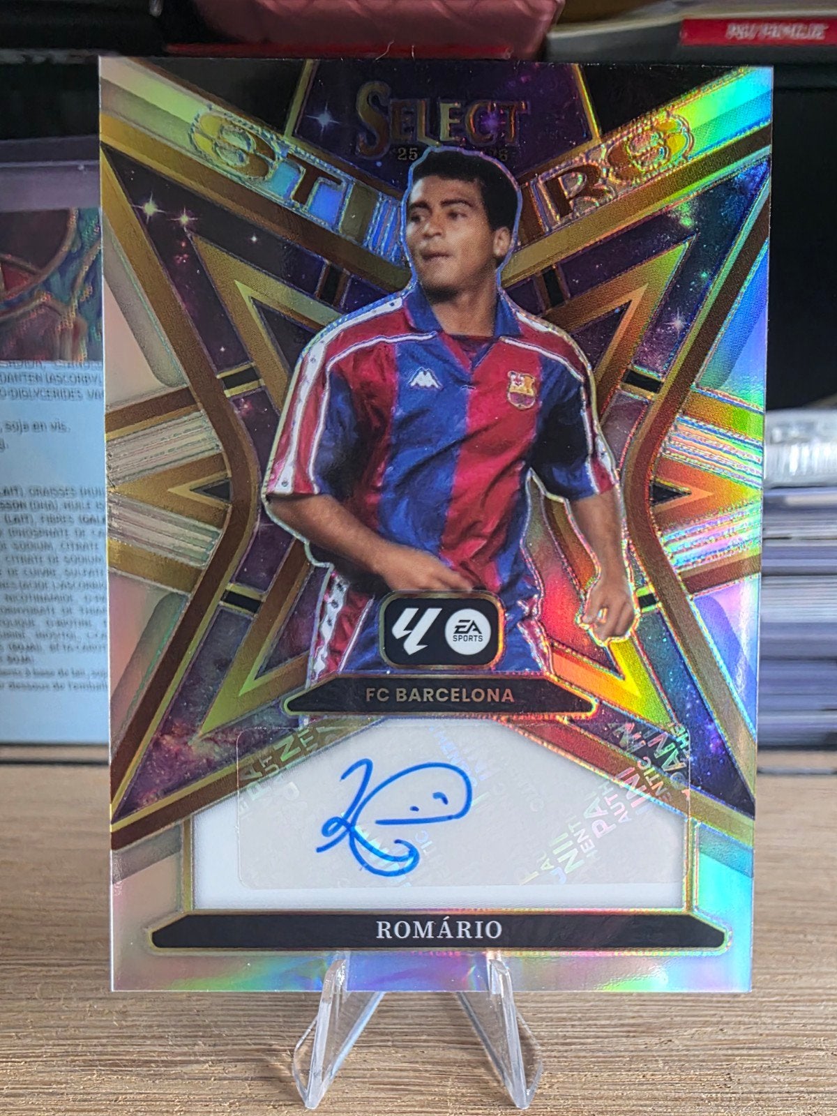 Romario Auto Silver Prizm 2025-26 Panini Select La Liga, Verzamelen, Ophalen of Verzenden, Nieuw, Buitenlandse clubs, Spelerskaart