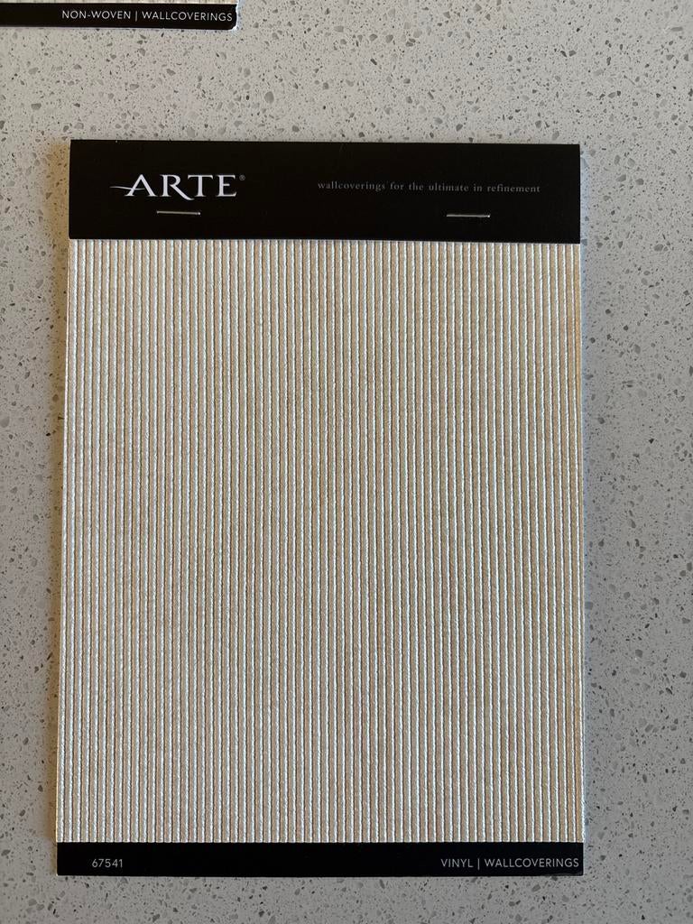 Arte Contract Velours Behang 67541 - Restpartij 240x135cm, Ophalen, Minder dan 10 m², Beige
