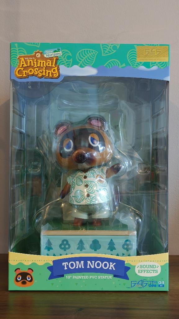 First4Figures Animal Crossing Tom Nook EX Statue *SEALED*, Verzamelen, Beelden en Beeldjes, Nieuw, Dier, Ophalen of Verzenden