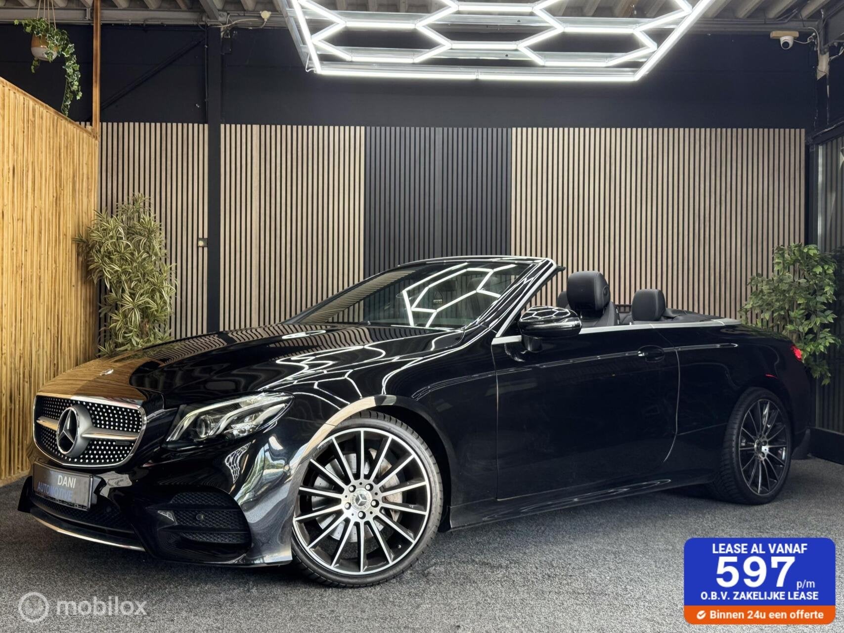Mercedes E-klasse Cabrio 200 Premium Plus|Cam|Sfeer|AMG|PDC, Auto's, Automaat, Achterwielaandrijving, 4 cilinders, Cabriolet