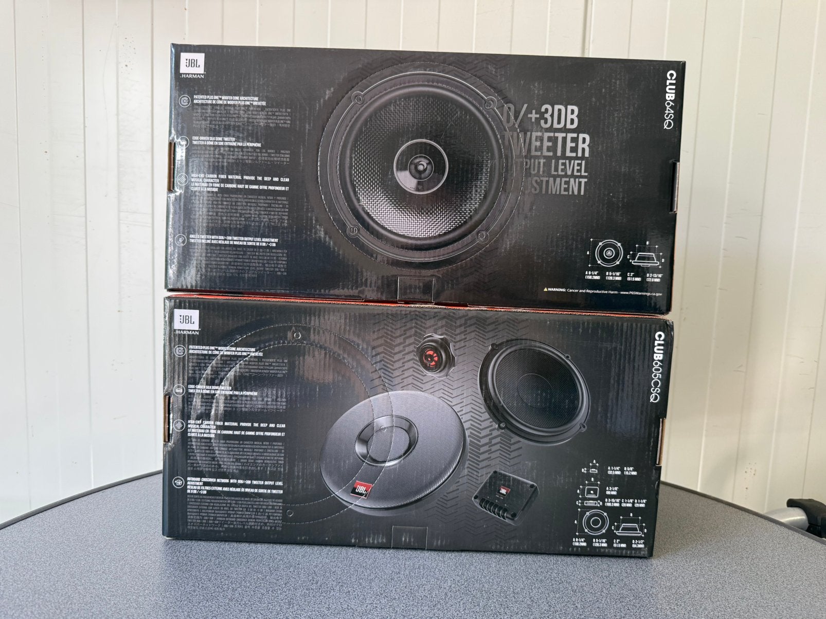 JBL Club Speaker Set | 605CSQ + 64SQ complete set, Ophalen of Verzenden, Zo goed als nieuw