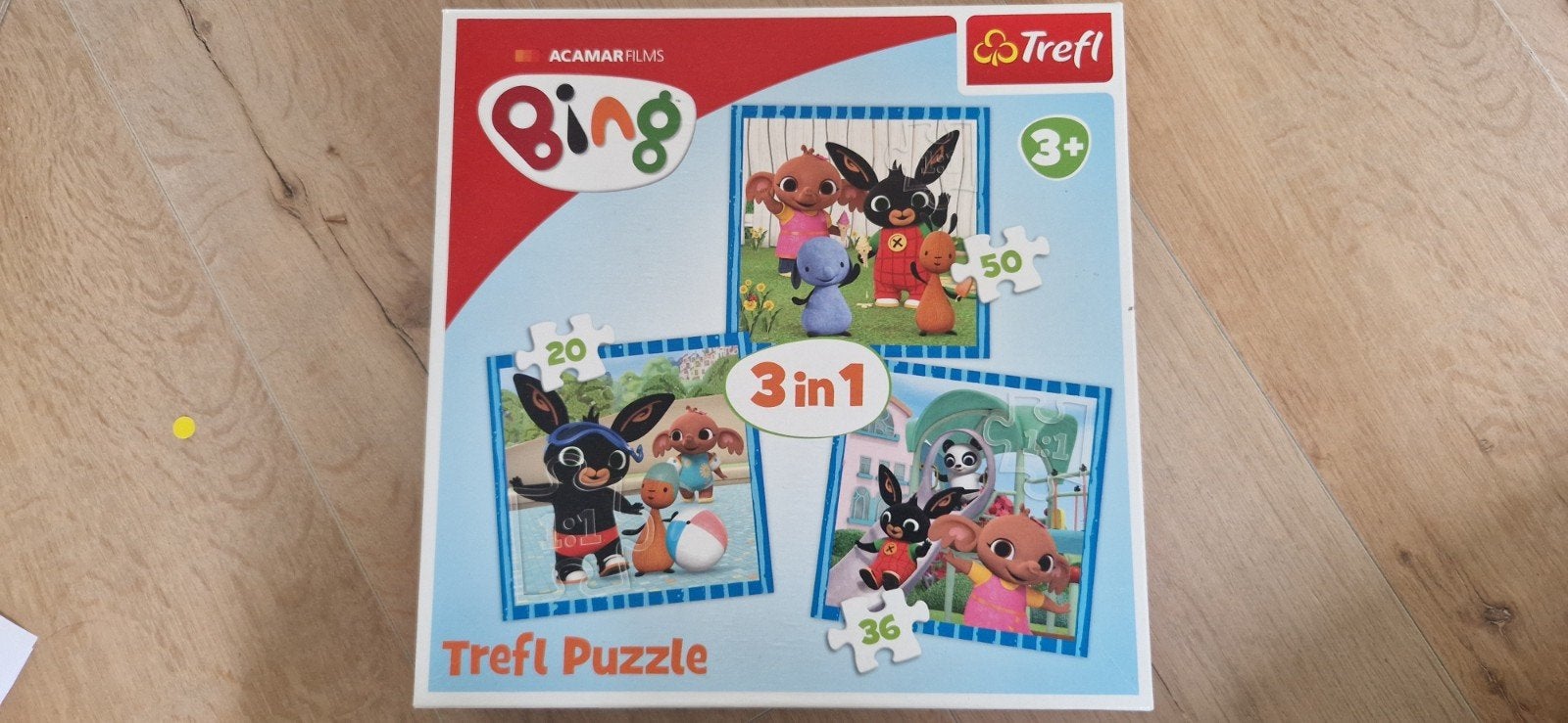 3 in 1 bing puzzel, Ophalen of Verzenden, 10 tot 50 stukjes