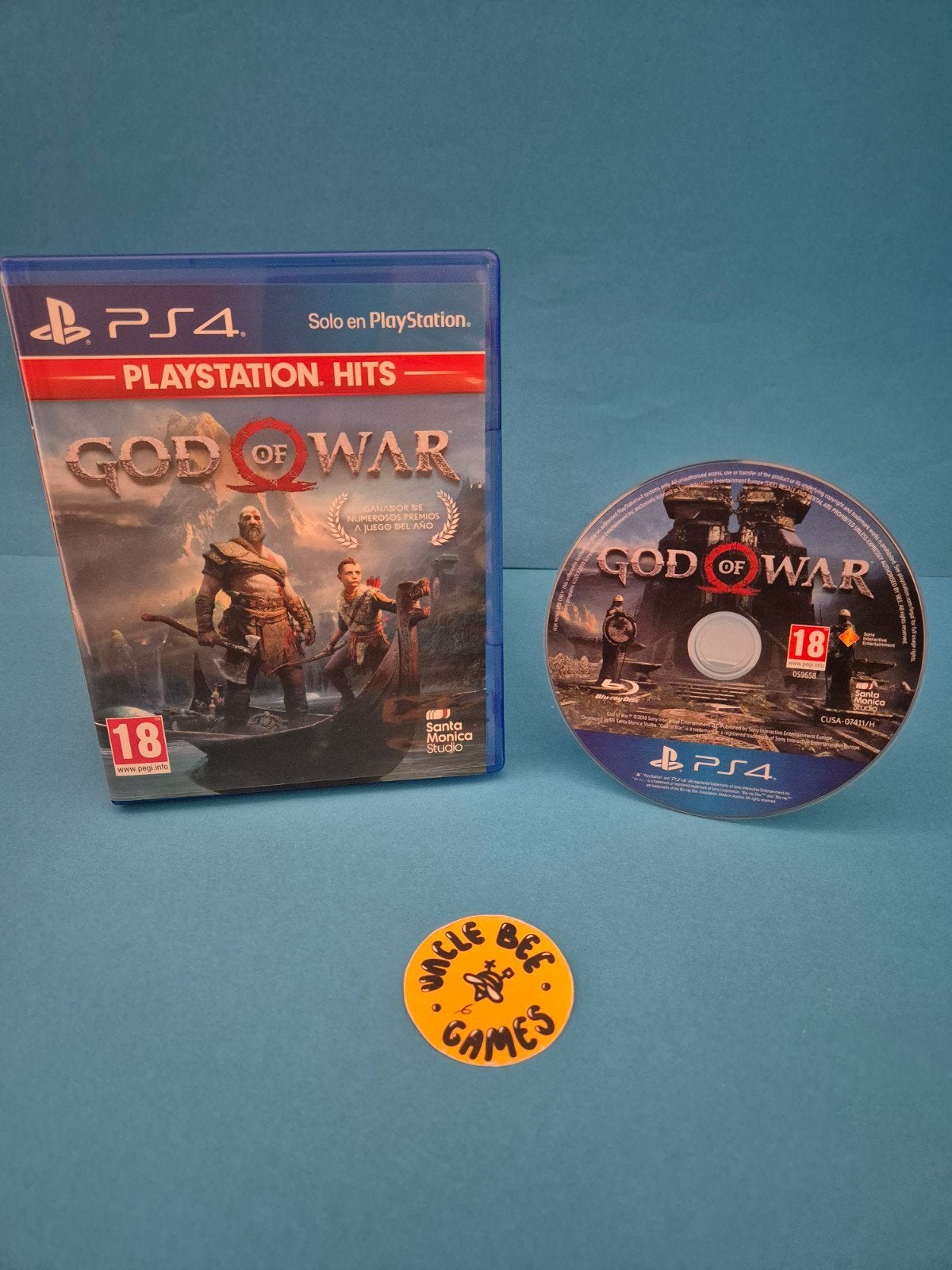God of War, Avontuur en Actie, Vanaf 18 jaar, Verzenden, 2207 Bridgepointe Pkwy, San Mateo, CA 94404, USA