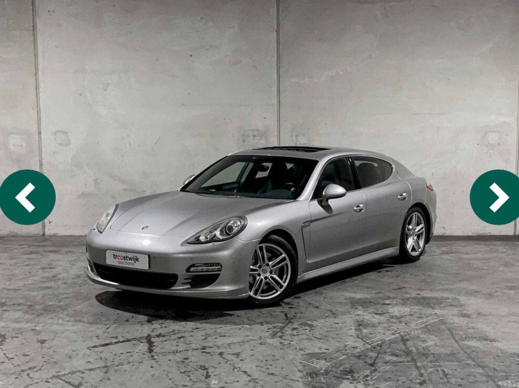 Porsche Panamera 4S 4.8 V8 (400 PK) – Youngtimer, Auto's, Porsche, Particulier, Benzine, Hatchback, Geïmporteerd, Zilver of Grijs