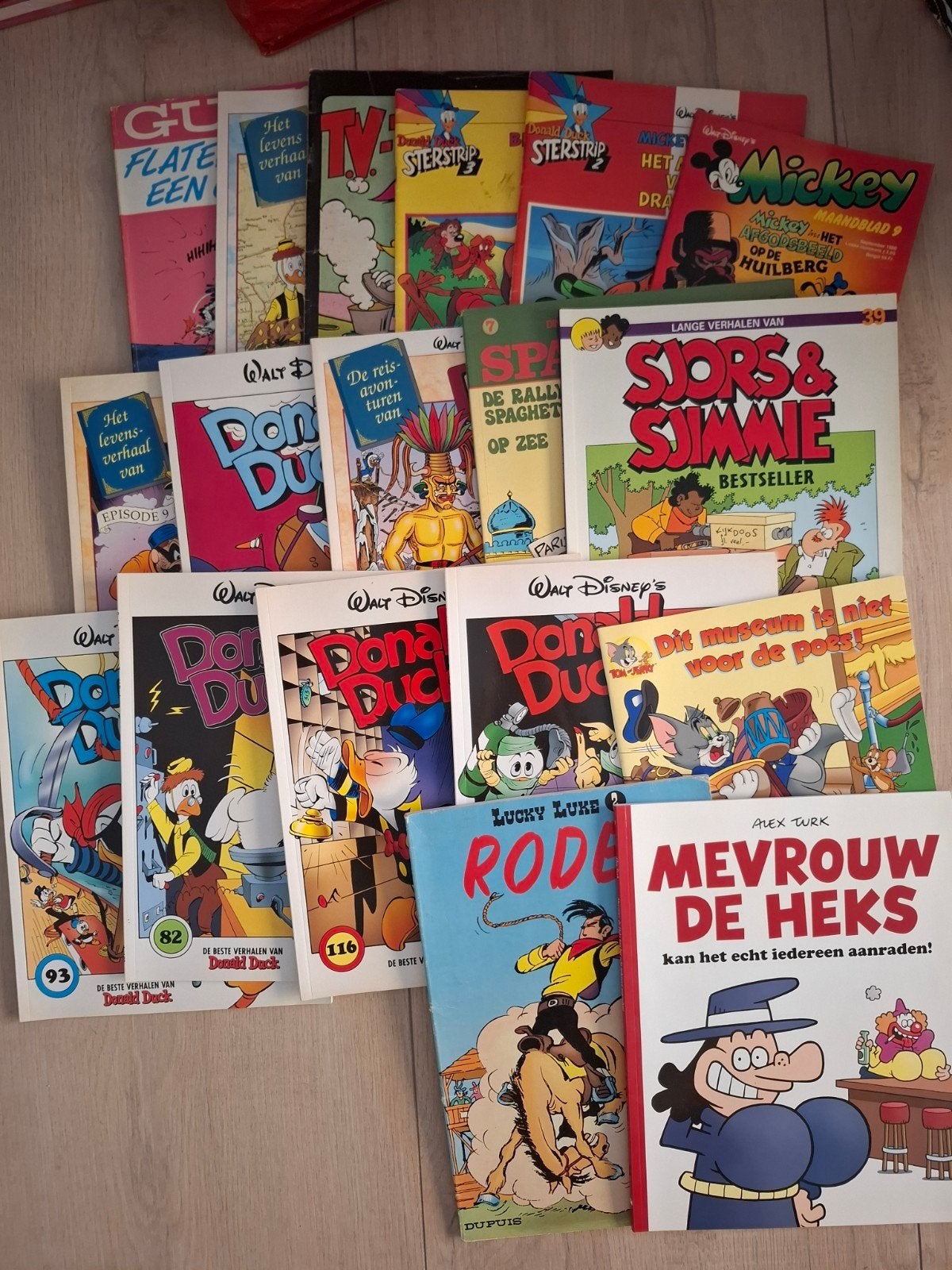 Grote collectie stripboeken:, Meerdere stripboeken, Ophalen of Verzenden, Gelezen