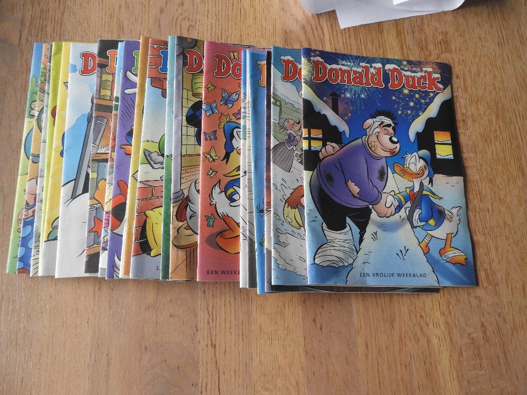 tijdschriften Donald Duck. Jaargang 2024, Verzamelen, Ophalen of Verzenden, 1980 tot heden, Nederland, Tijdschrift
