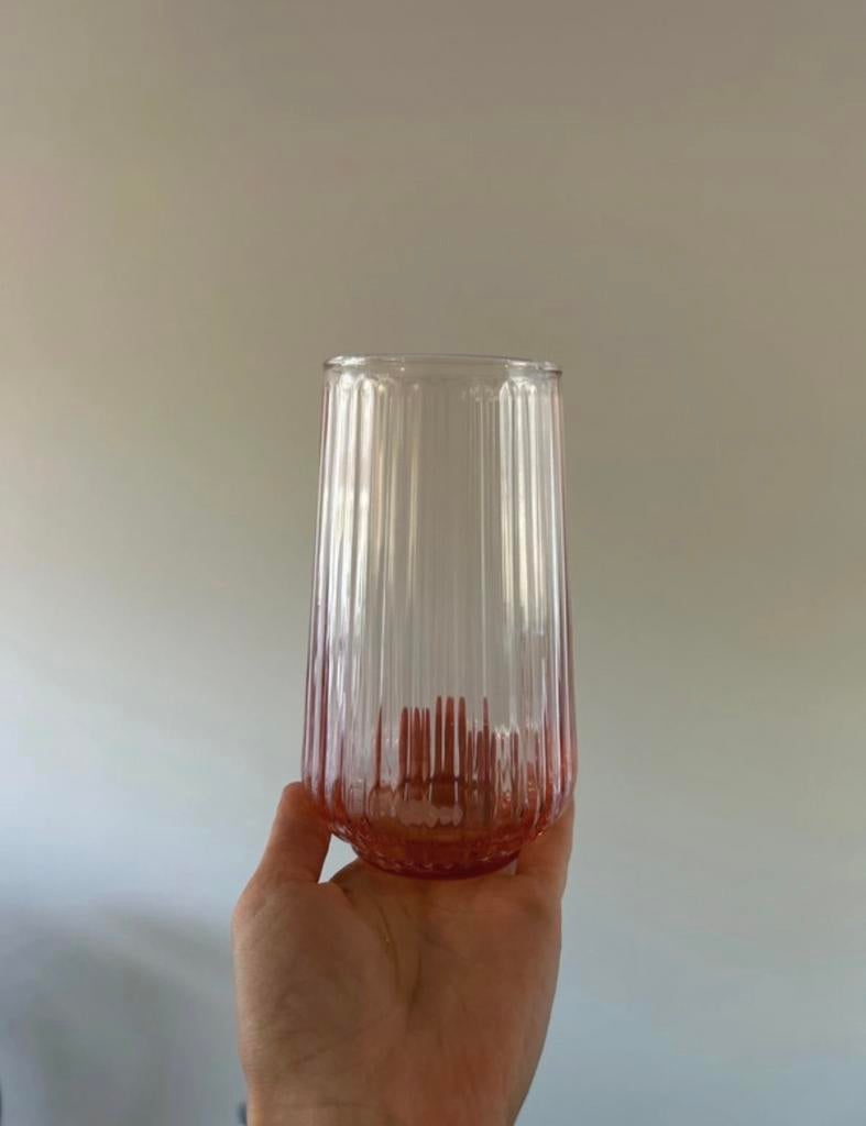 Rosegold Vazen IKEA, Huis en Inrichting, Woonaccessoires | Vazen, Ophalen of Verzenden, Zo goed als nieuw, Overige kleuren, Glas