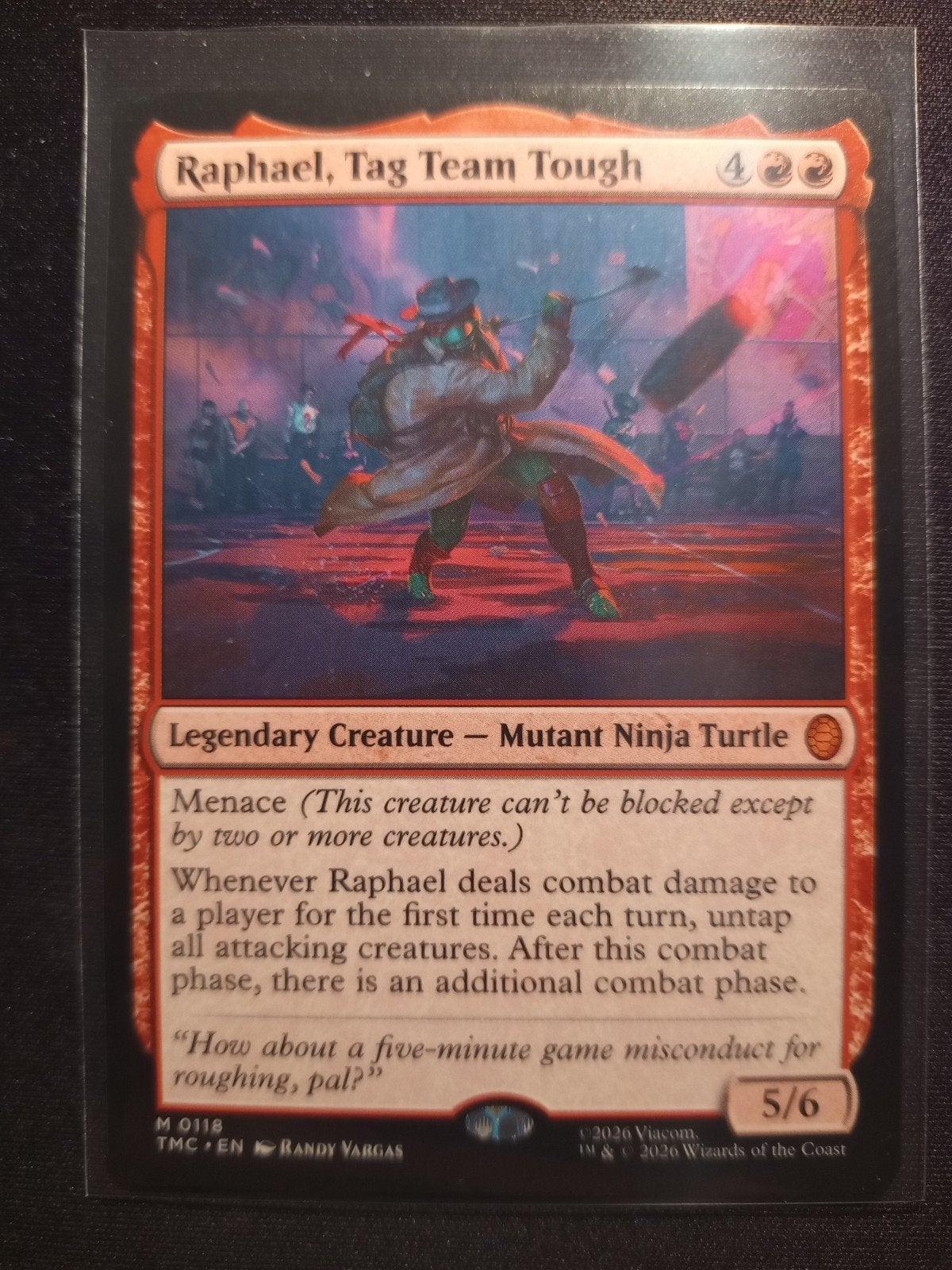 Raphael, Tag Team Tough, Ophalen, Nieuw, Losse kaart