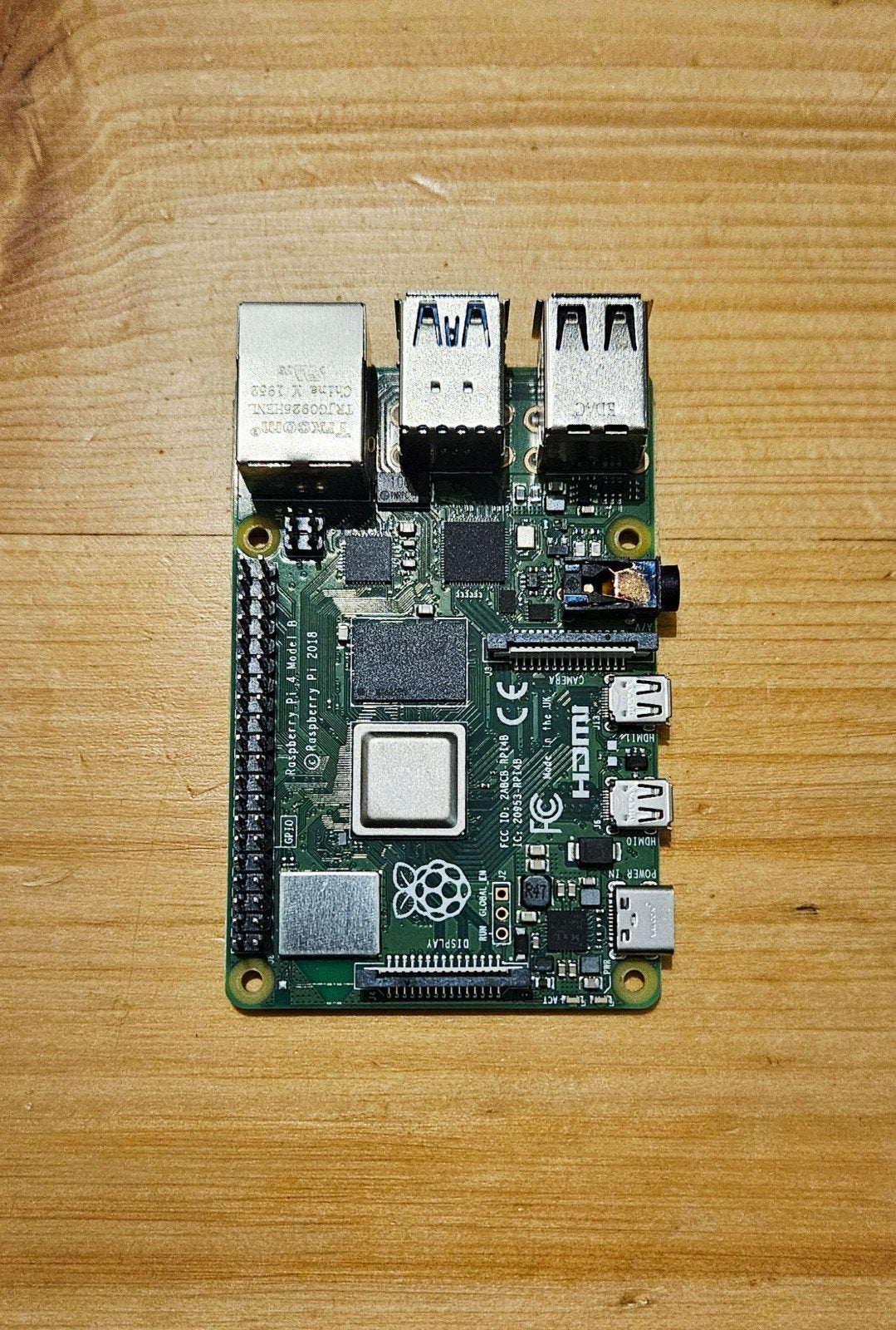 Raspberry Pi Model 4b + 4GB ram, Ophalen of Verzenden, Zo goed als nieuw