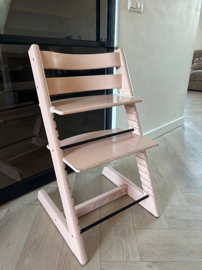 Trip trap stokke kinderstoel, Ophalen of Verzenden, Gebruikt, Meegroeistoel