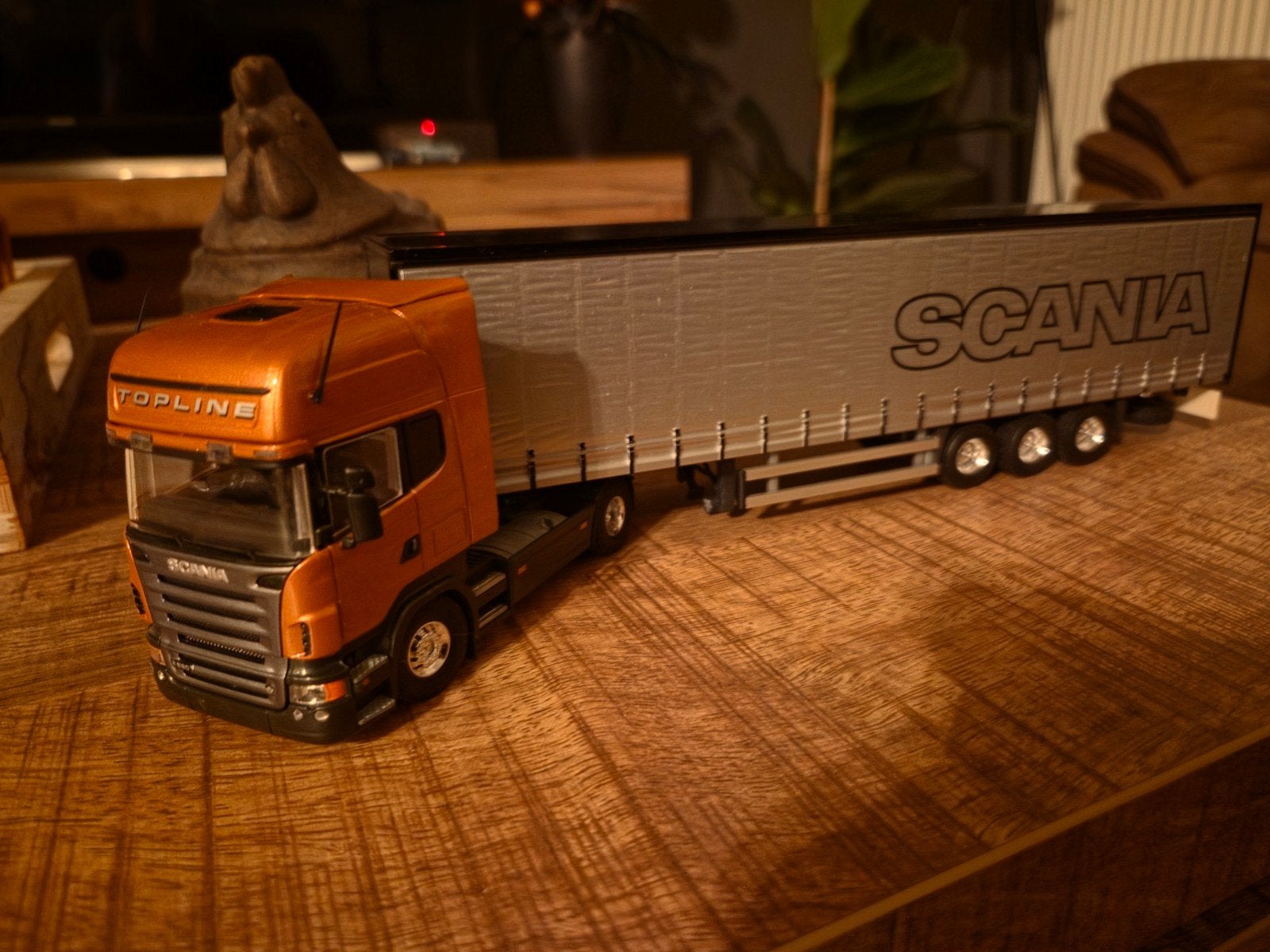 scania met schuifzeil oplegger, Nieuw, T, Tekno, Bus of Vrachtwagen
