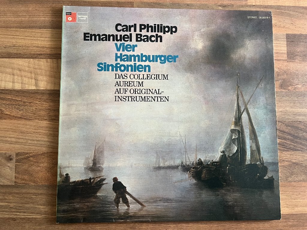 C.P.E. Bach - Vier Hamburger Sinfonien - Collegium Aureum, LP, Gatefold hoes, Ophalen of Verzenden, Zo goed als nieuw