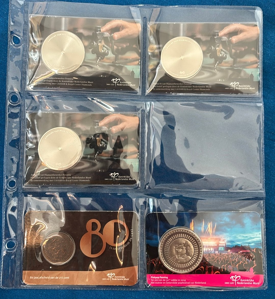 Coincard sale! KNM uitgiftes, Ophalen of Verzenden, Overige materialen