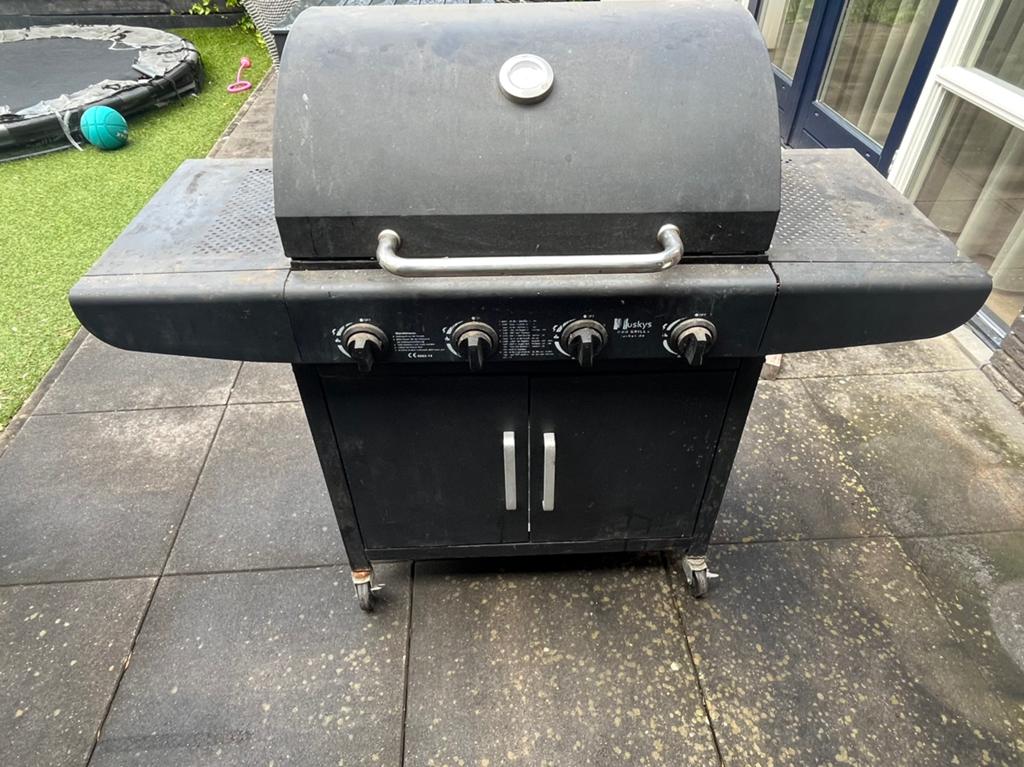 Husky gas bbq., Tuin en Terras, Ophalen, Gebruikt