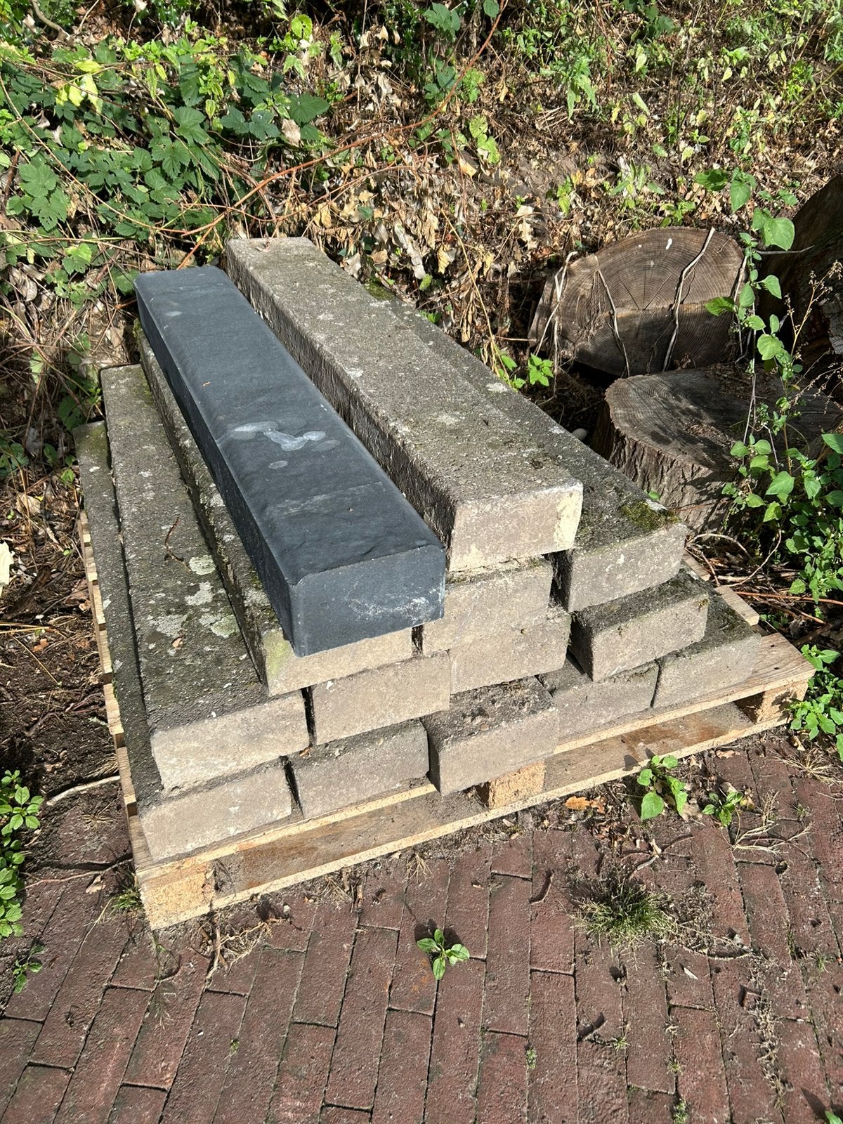 Betonbielzen 12x20x120, Ophalen, Gebruikt, 100 tot 200 cm, Biels
