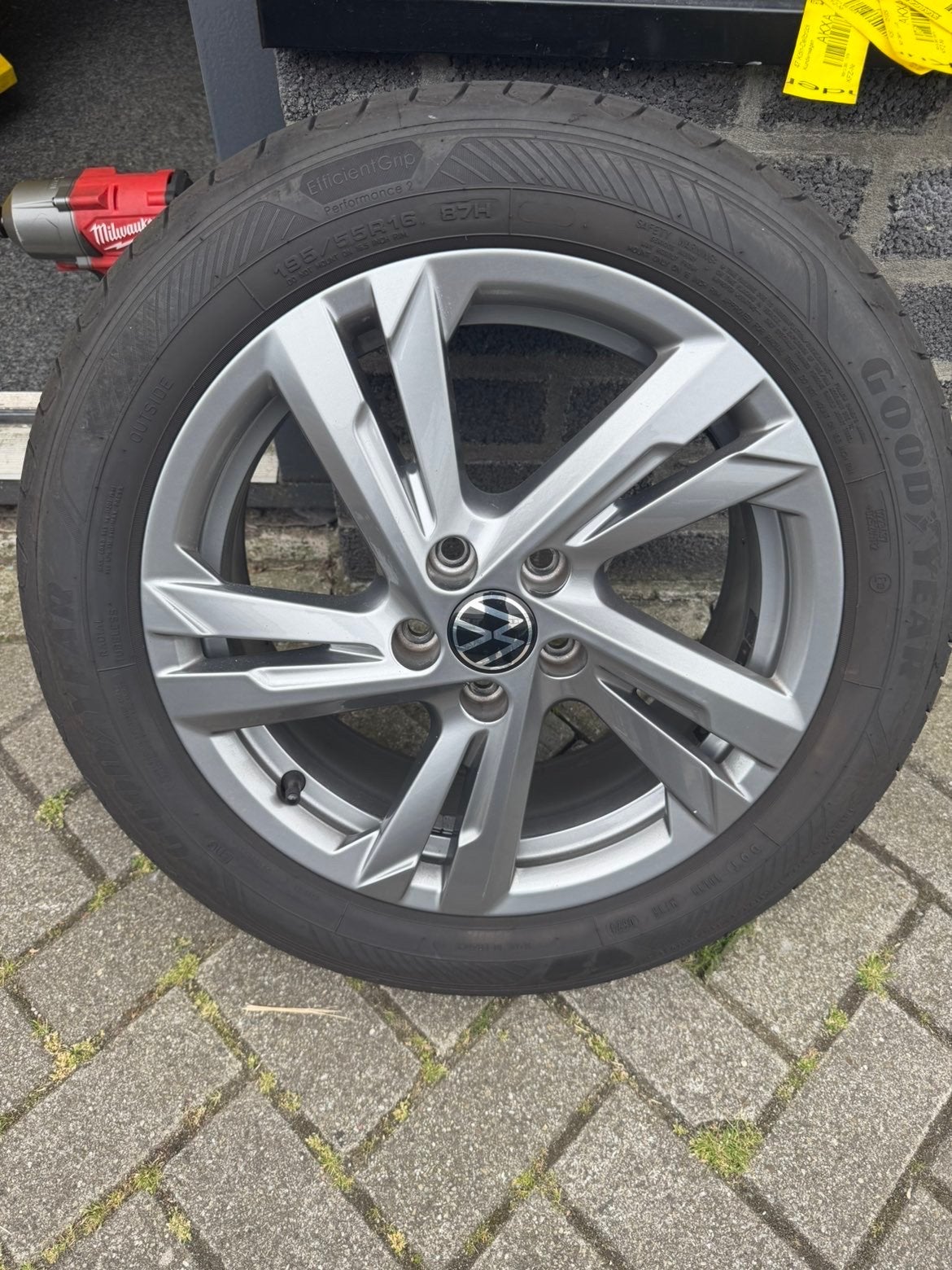 Originele VW Polo velgen 16 inch 2G0601025AM, Auto-onderdelen, Banden en Velgen, Gebruikt, 16 inch, Banden en Velgen, Ophalen of Verzenden