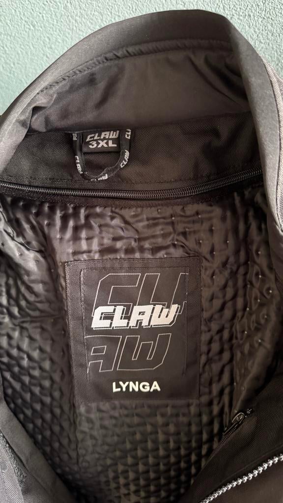 Claw textiel motorpak - z.g.a.n. (jas en broek), Motoren, Ophalen, Tweedehands, Heren, Combipak