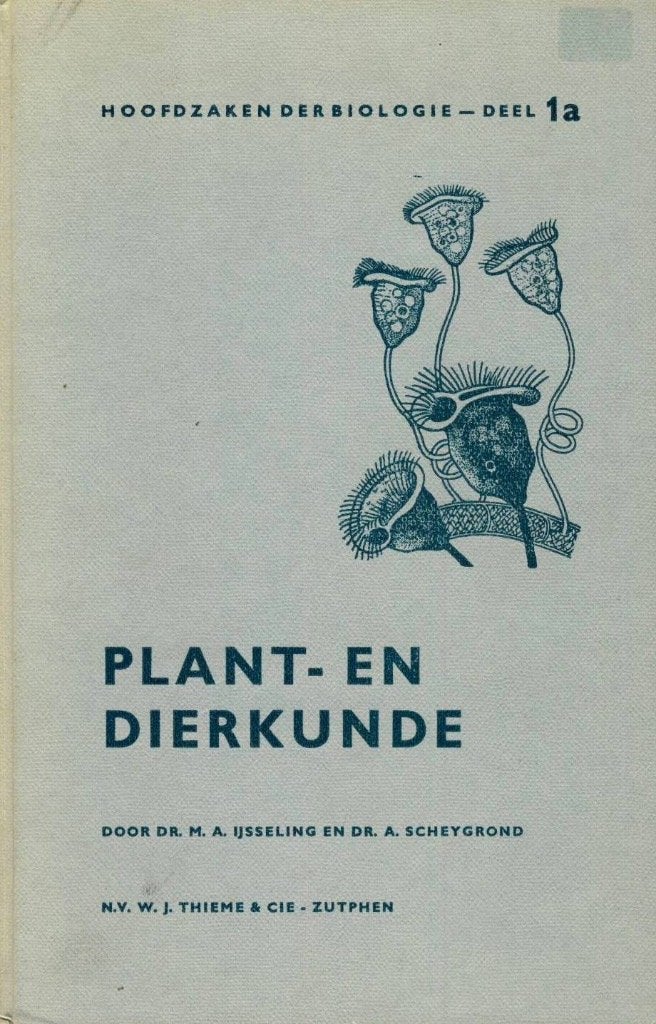 Plant- en dierkunde deel 1a en 1b, Ophalen of Verzenden, Gelezen, Natuur algemeen, M.A. Ijsseling en A. Scheygrond