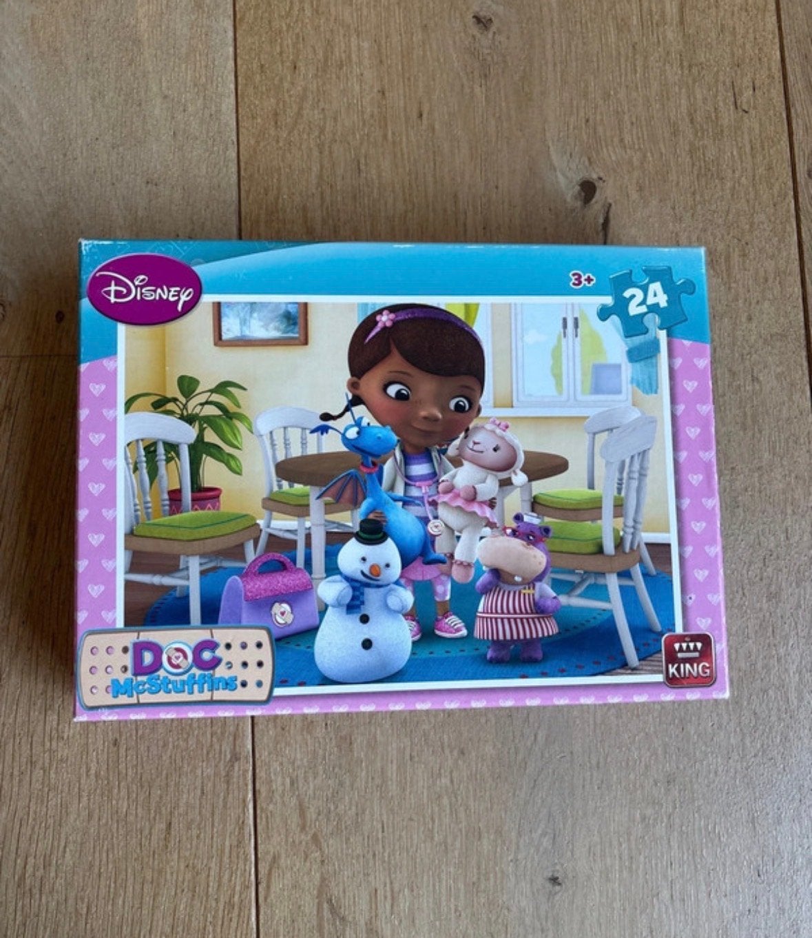 Disney Doc McStuffins Puzzel 24 Stukjes, Kinderen en Baby's, Ophalen of Verzenden, 10 tot 50 stukjes, Gebruikt, 2 tot 4 jaar