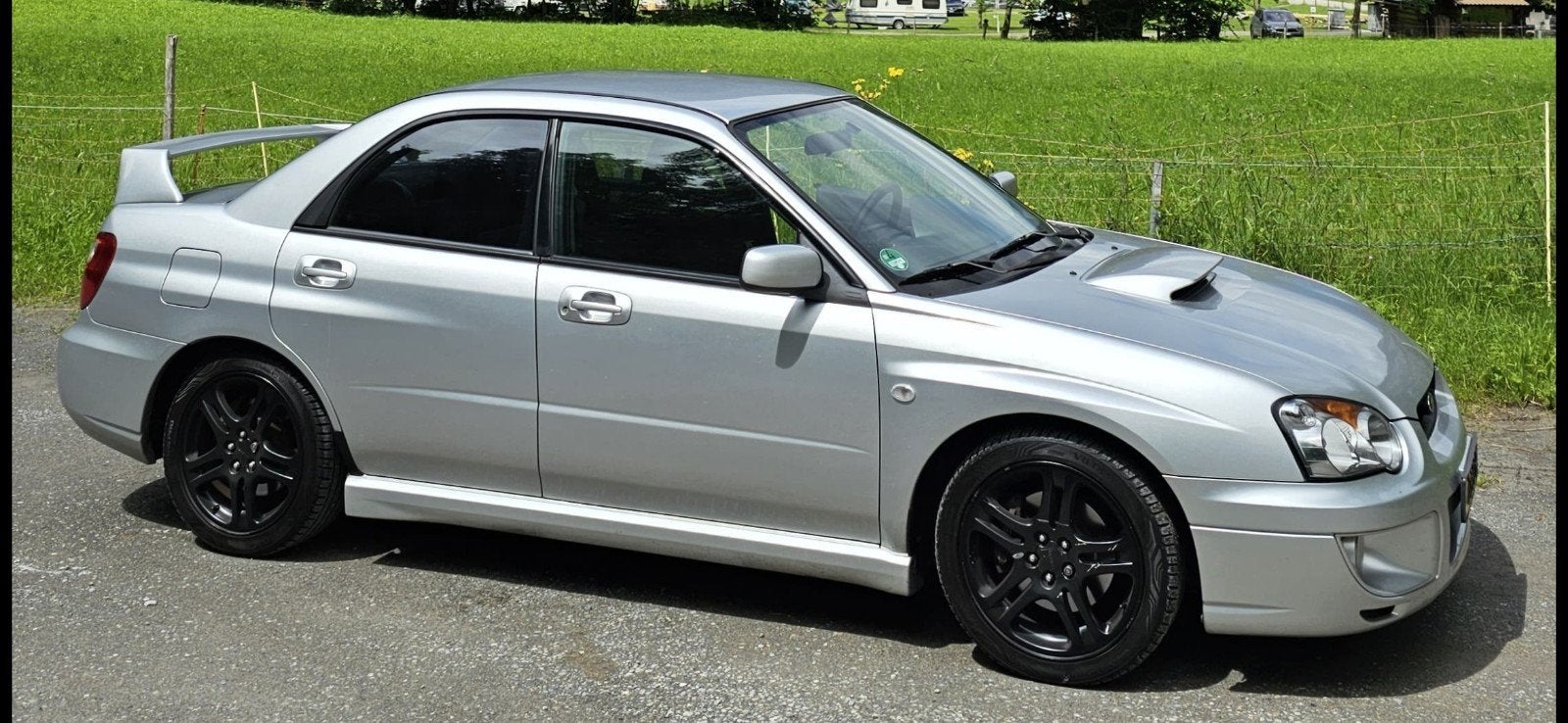 Subaru Impreza 2.0 Turbo WRX AWD 2004 Grijs, 1994 cc, Stof, 4 cilinders, 1200 kg