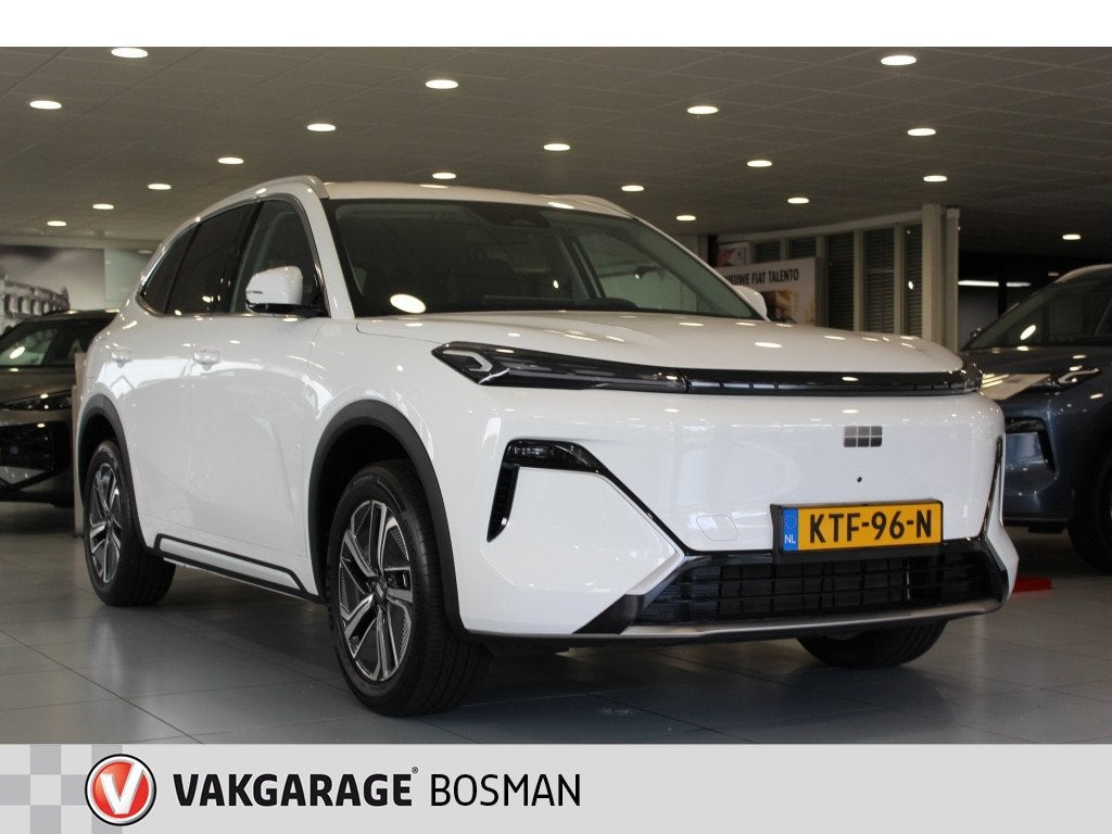 GEELY Starray EM-i 1.5 Pro Plug-in/CARPLAY/CRUISE/360, Auto's, Dealer onderhouden, Zwart, 4 cilinders, Wit