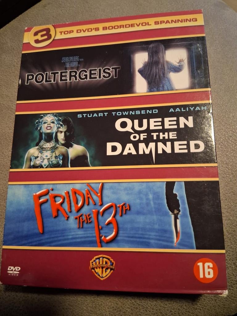 Horror DVD Boxset: Poltergeist,, Cd's en Dvd's, Gebruikt, Vanaf 16 jaar, Ophalen of Verzenden, Boxset