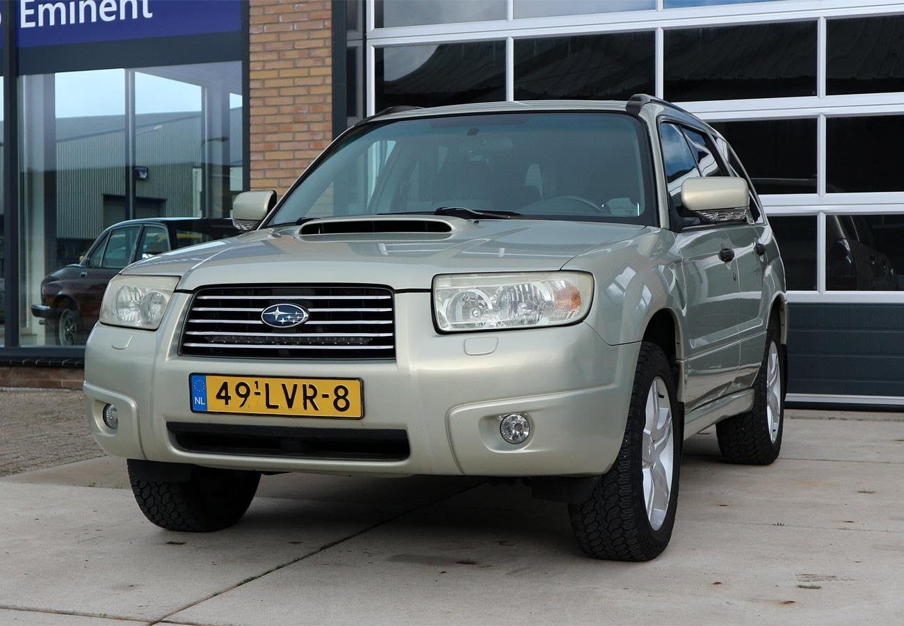 Subaru Forester 2.5 XT Executive Automaat LPG-G3, Auto's, Gebruikt, Zwart, 4 cilinders, Xenon verlichting