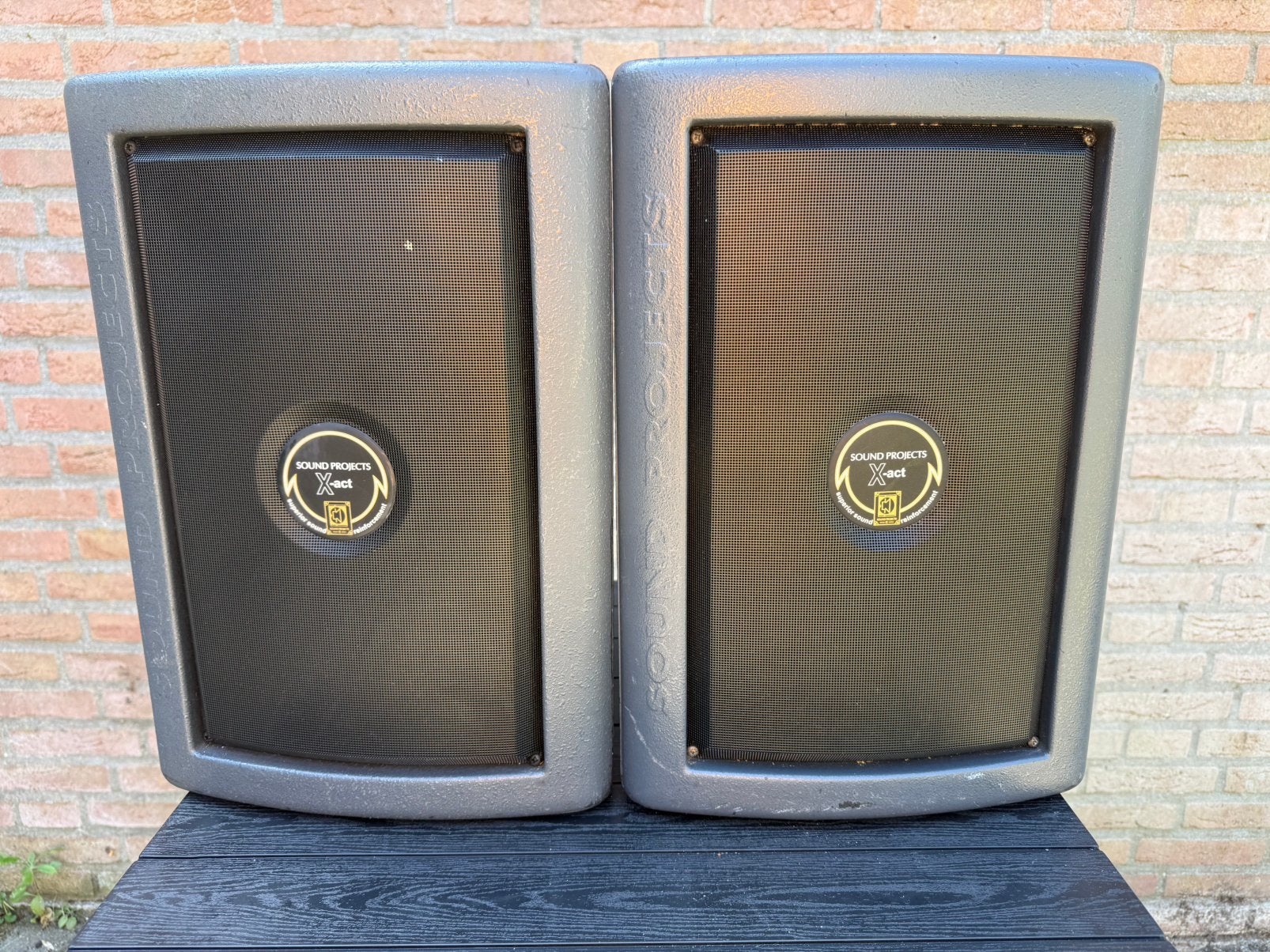 Set van 2 x sound projects X-act, Xact, Ophalen, Gebruikt, 150 watt of meer, Overige merken