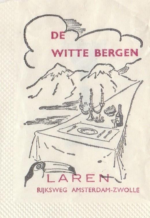 De Witte Bergen Laren - Van Der Valk toekan - rijksweg A'dam, Ophalen of Verzenden