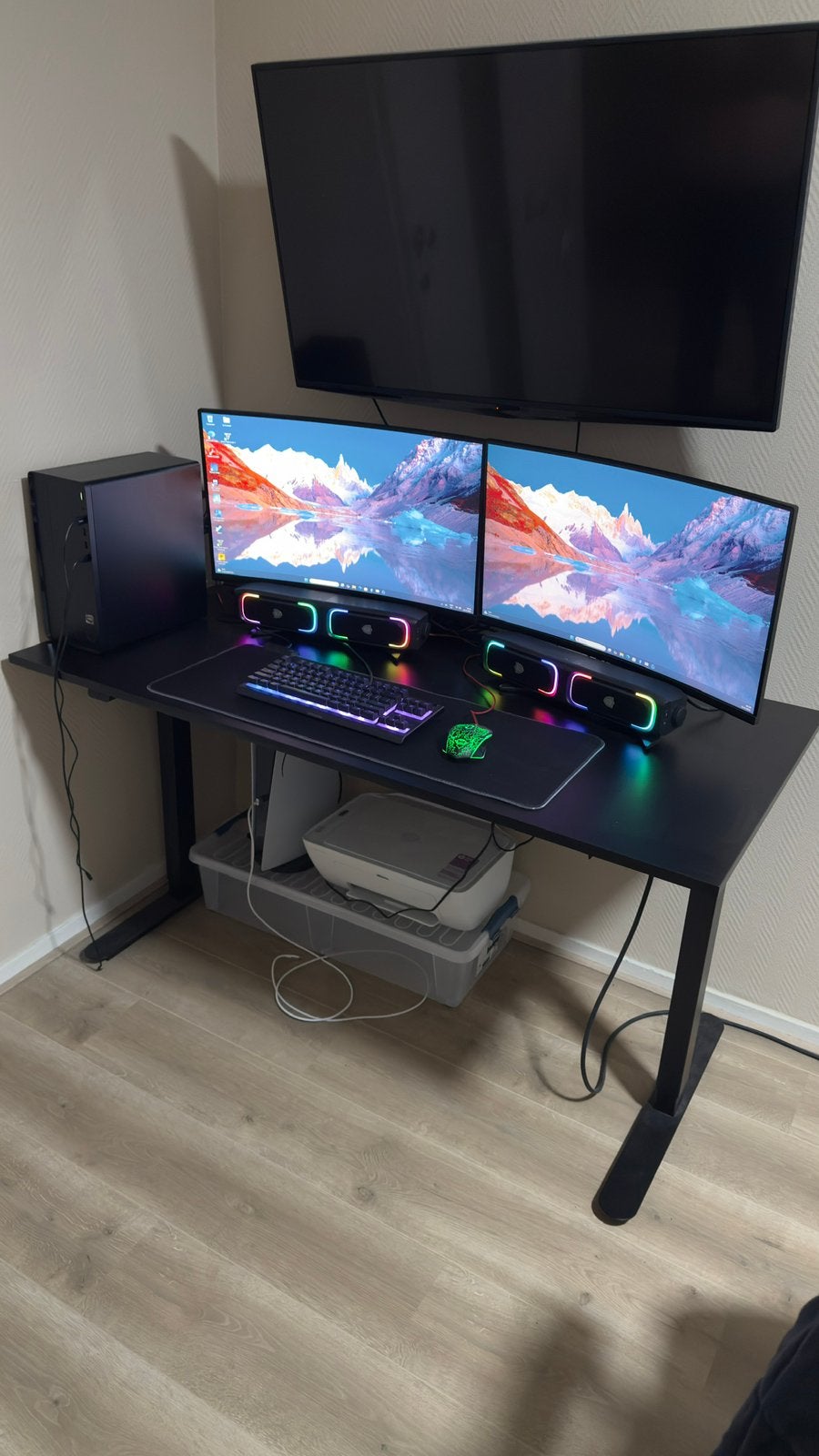 Gaming pc zgan, Spelcomputers en Games, Ophalen, Zo goed als nieuw