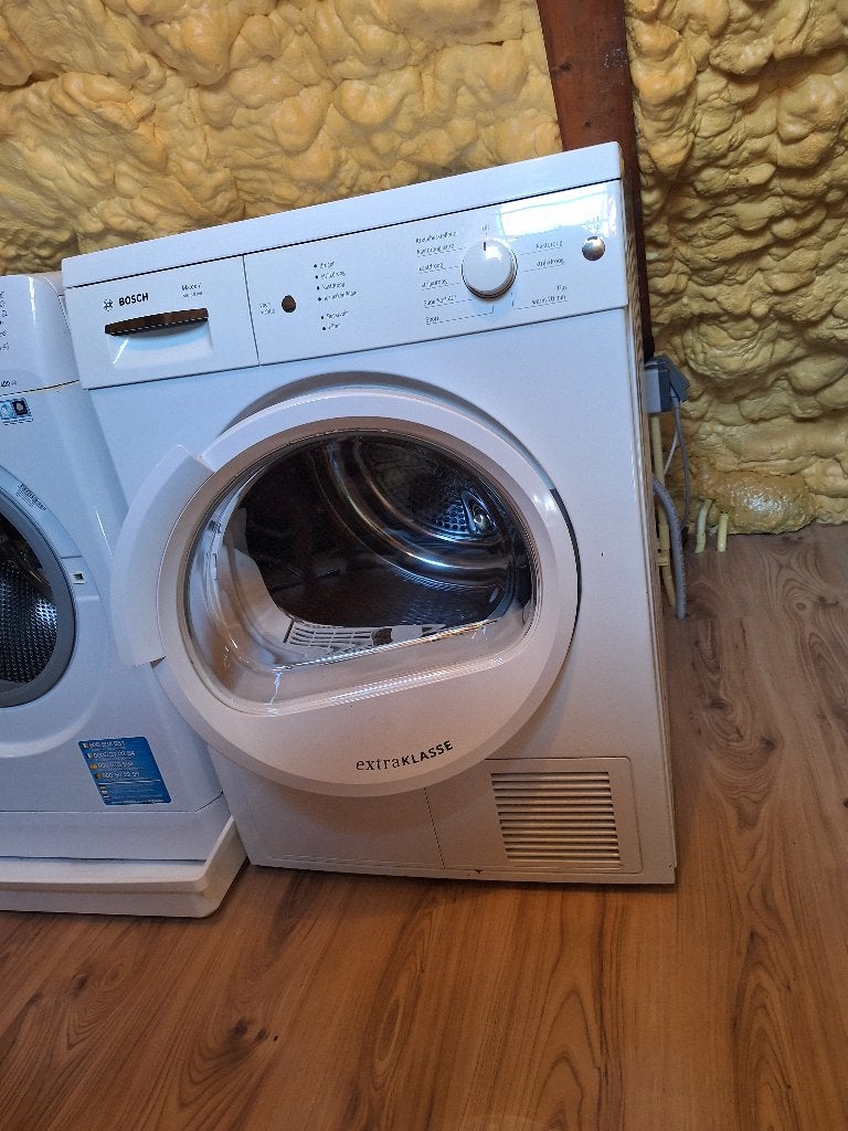 Wasdroger Bosch, Ophalen, 6 tot 8 kg, Gebruikt, Voorlader