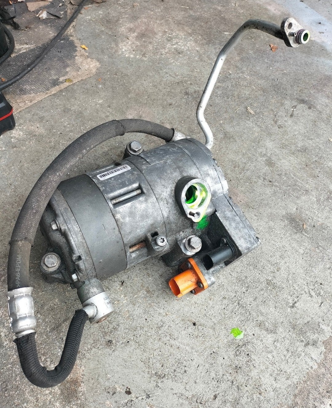 VW AG Elektrische Airco Compressor Golf, Ophalen of Verzenden, Gebruikt, Audi