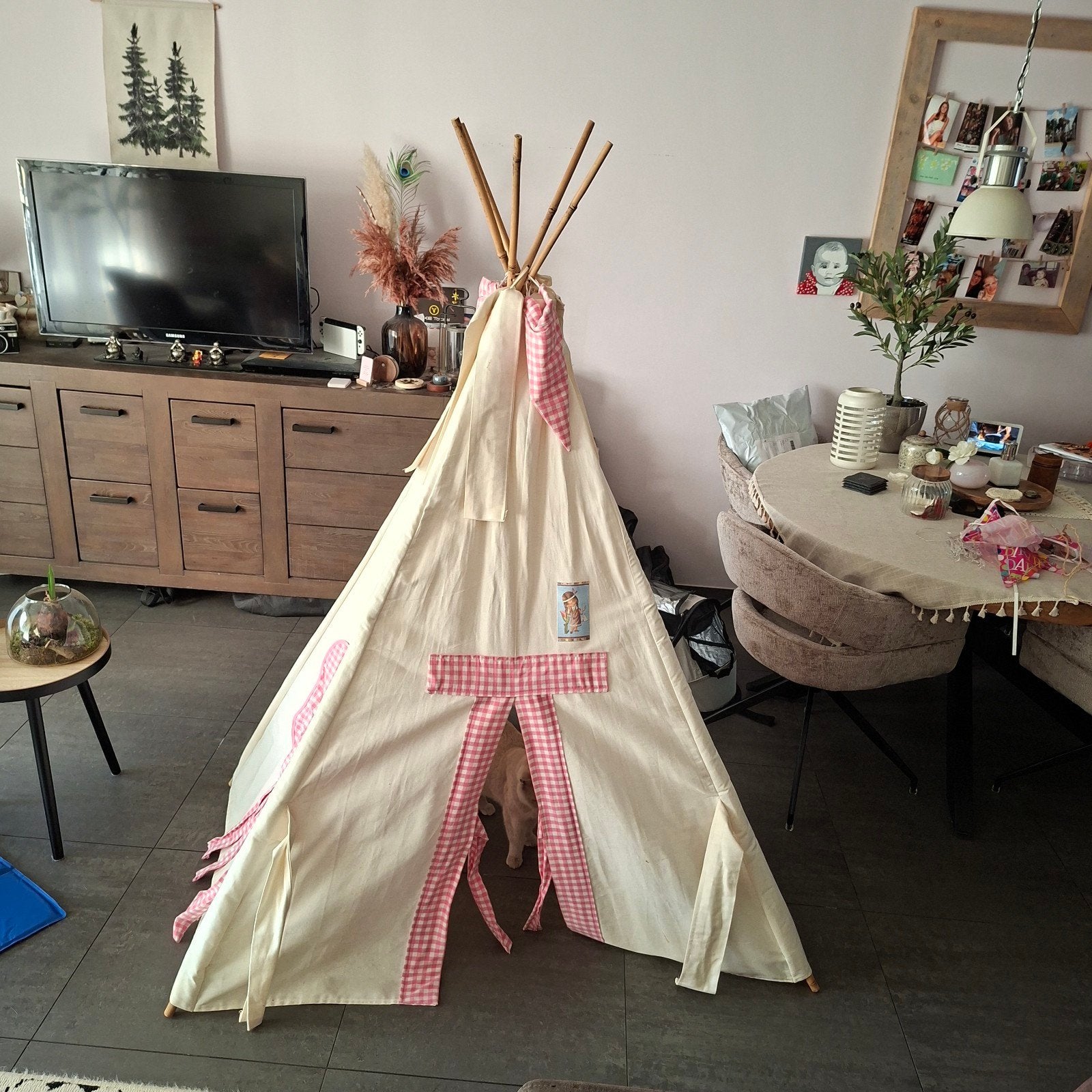 Te koop leuke kinder Tipi tent., Ophalen, Zo goed als nieuw