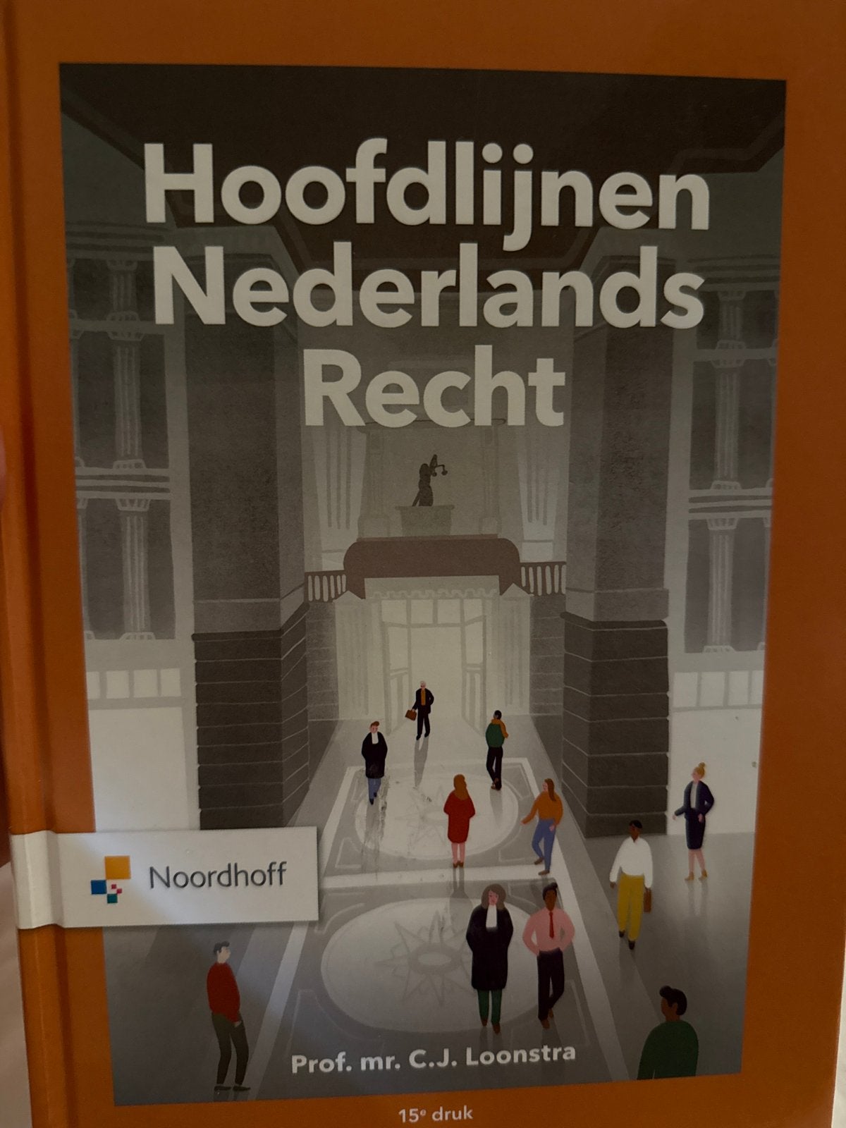 Hoofdlijnen Nederlands Recht - 15e druk, Ophalen of Verzenden, Gamma, Zo goed als nieuw, HBO