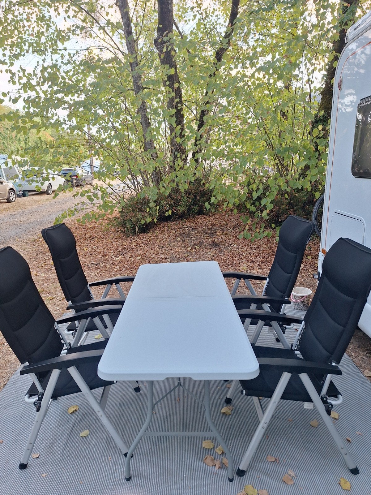 4 Westfield Pioneer Limited Edition stoelen en tafel, Ophalen, Campingstoel