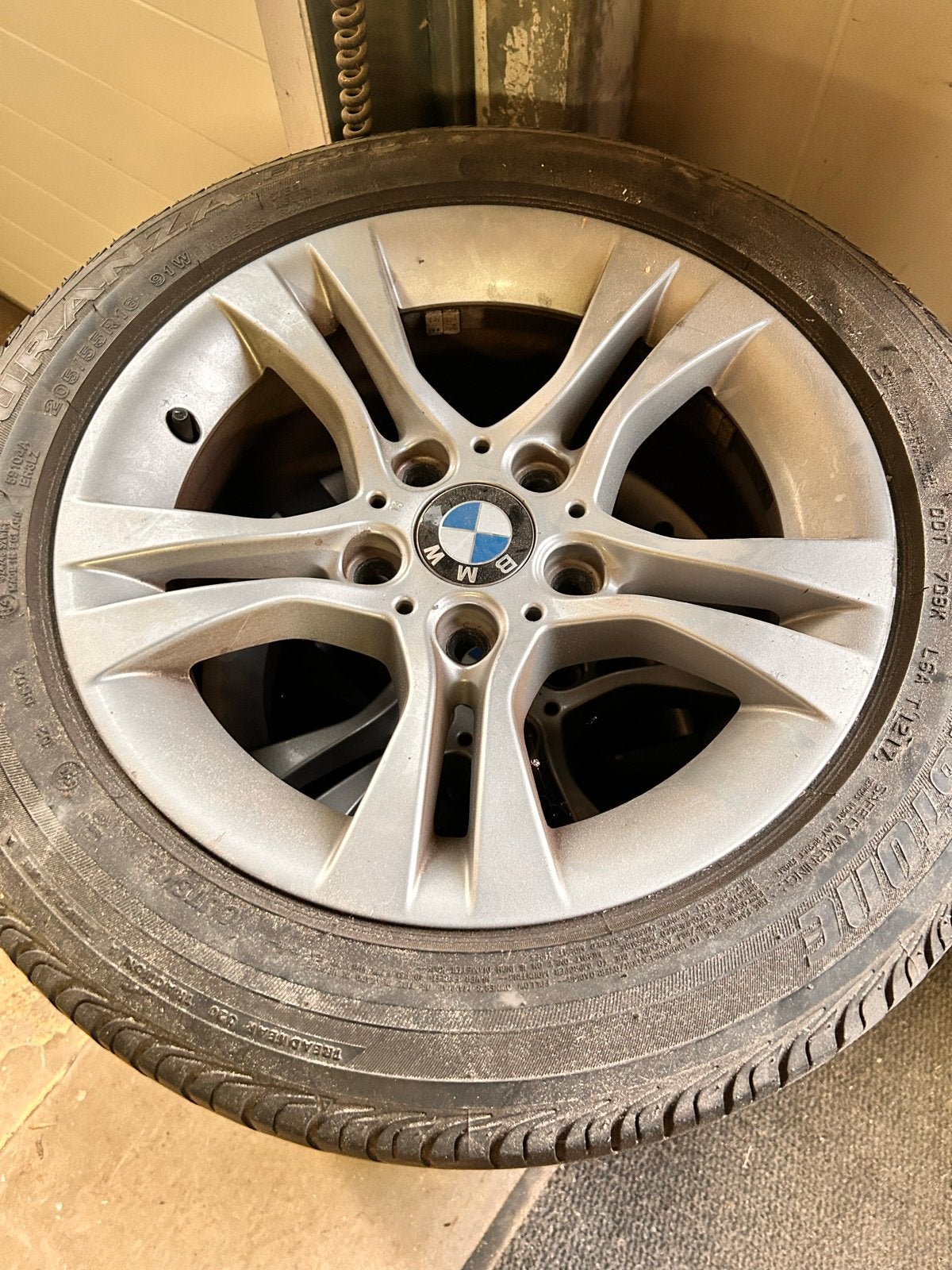Originele BMW E91 16inch Velgen - Set van 4, Ophalen, Gebruikt, Personenwagen, Velg(en)