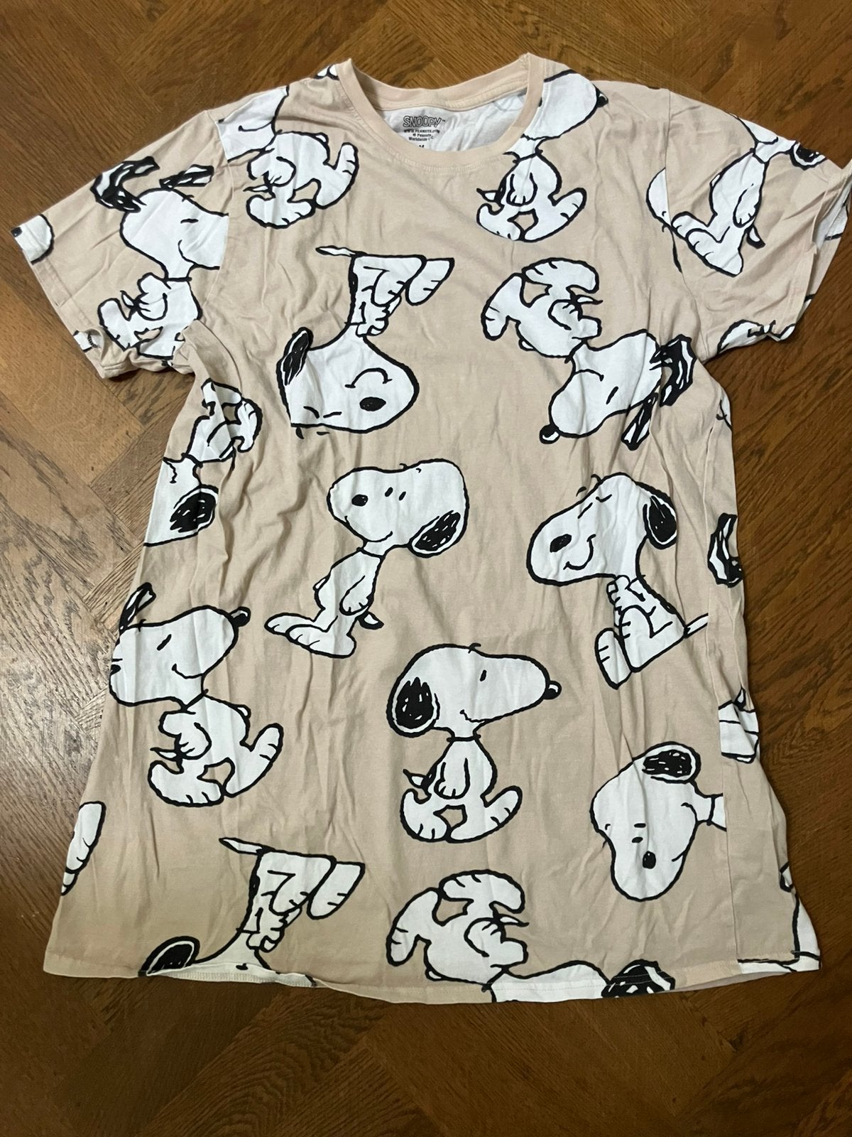 Pranuts Snoopy nachthemd M (40/42), Ophalen of Verzenden, Zo goed als nieuw, Maat 38/40 (M)