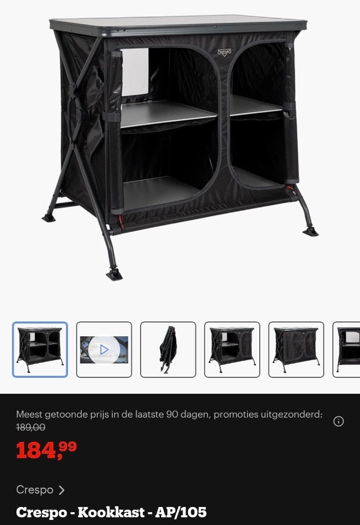 Caravans en Kamperen > Kampeeraccessoires, Caravans en Kamperen, Ophalen, Gebruikt