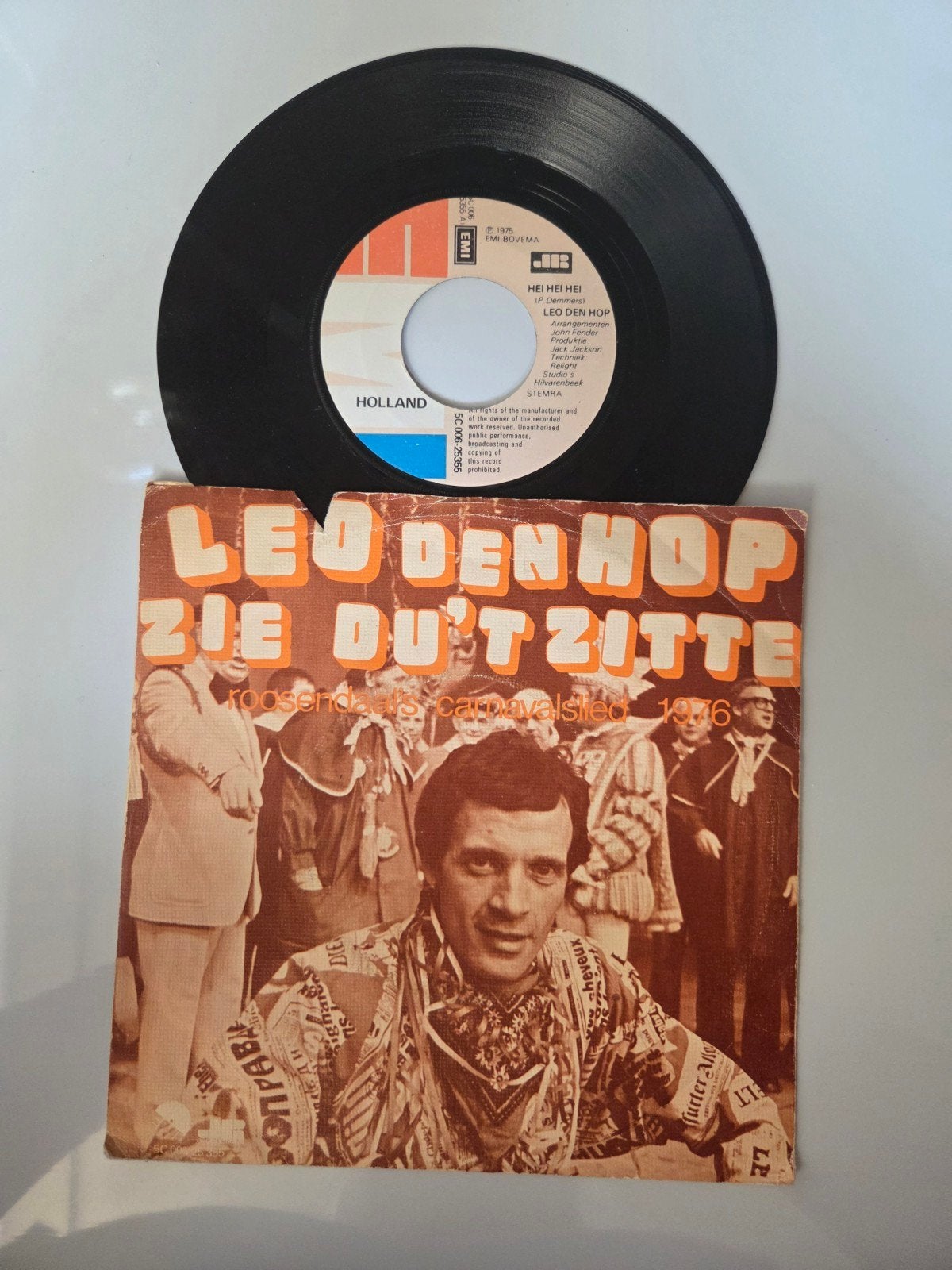 Leo den Hop - Hei hei hei, Ophalen of Verzenden, Gebruikt, Nederlandstalig