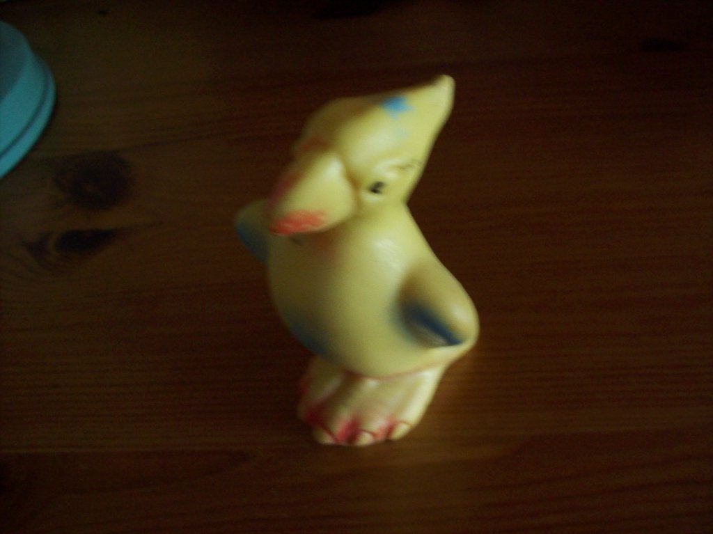 vintage gemerkt rubbertoy  made in Italy 11cm hoog, Verzamelen, Ophalen, Huis en Inrichting