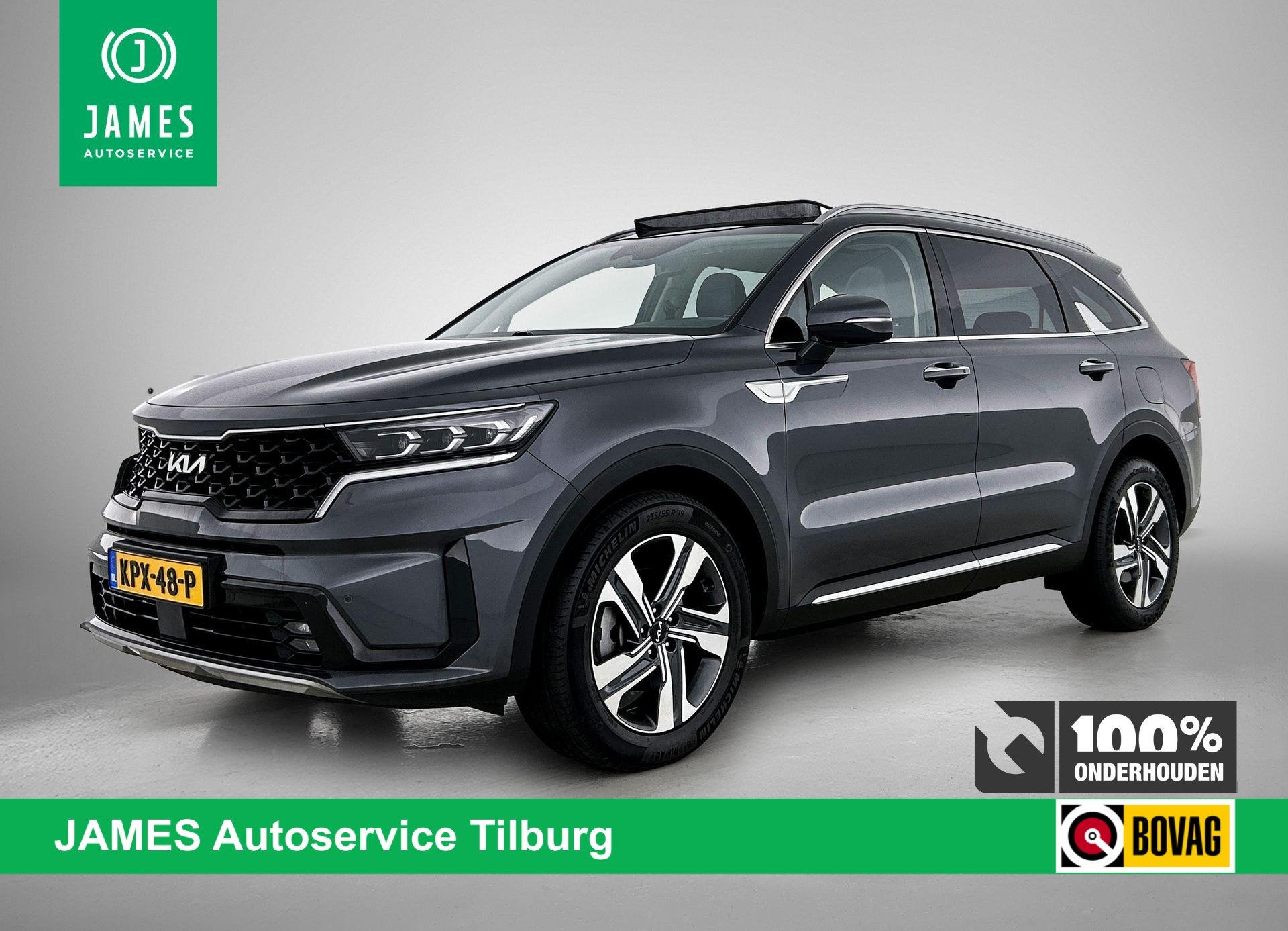 Kia Sorento 1.6 T-GDI Hybrid 2WD ExecutiveLine LEDER | PANOR, Auto's, Gebruikt, 4 cilinders, 1650 kg, Leder