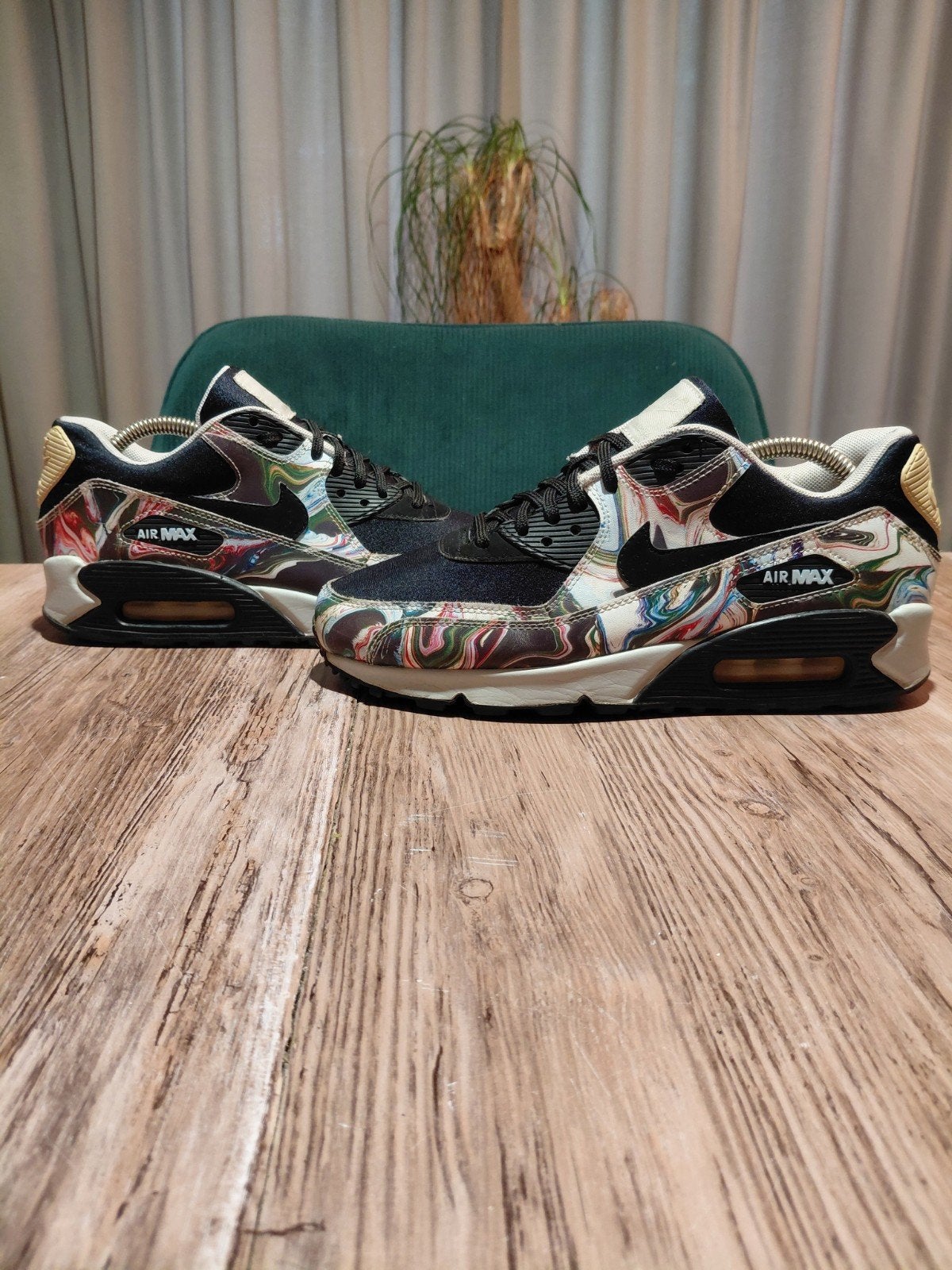 Nike Air Max 90 Special Edition 'Marble Dye' Size 39 - Rare!, Zwart, Nike, Ophalen of Verzenden, Sneakers of Gympen