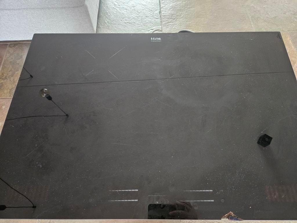 Etna Inductiekookplaat 72x55 - Beschadigd, Gebruikt, Inbouw, Inductie, 4 kookzones