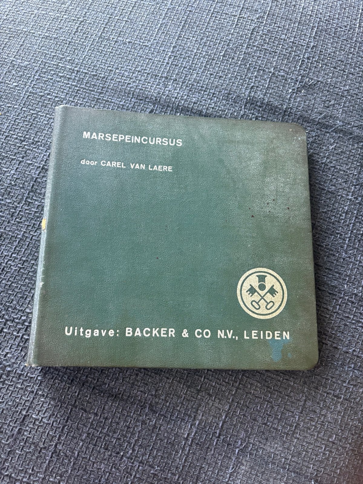 Marsepaincursus door Carel van Laere - Backer & Co N.V. 1953, Ophalen of Verzenden, Gelezen, Overige onderwerpen