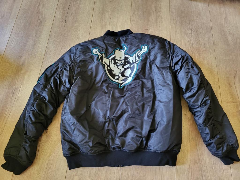 Thunderdome xtreme audio bomberjacket, Ophalen of Verzenden, Zo goed als nieuw, Maat 56/58 (XL), Zwart