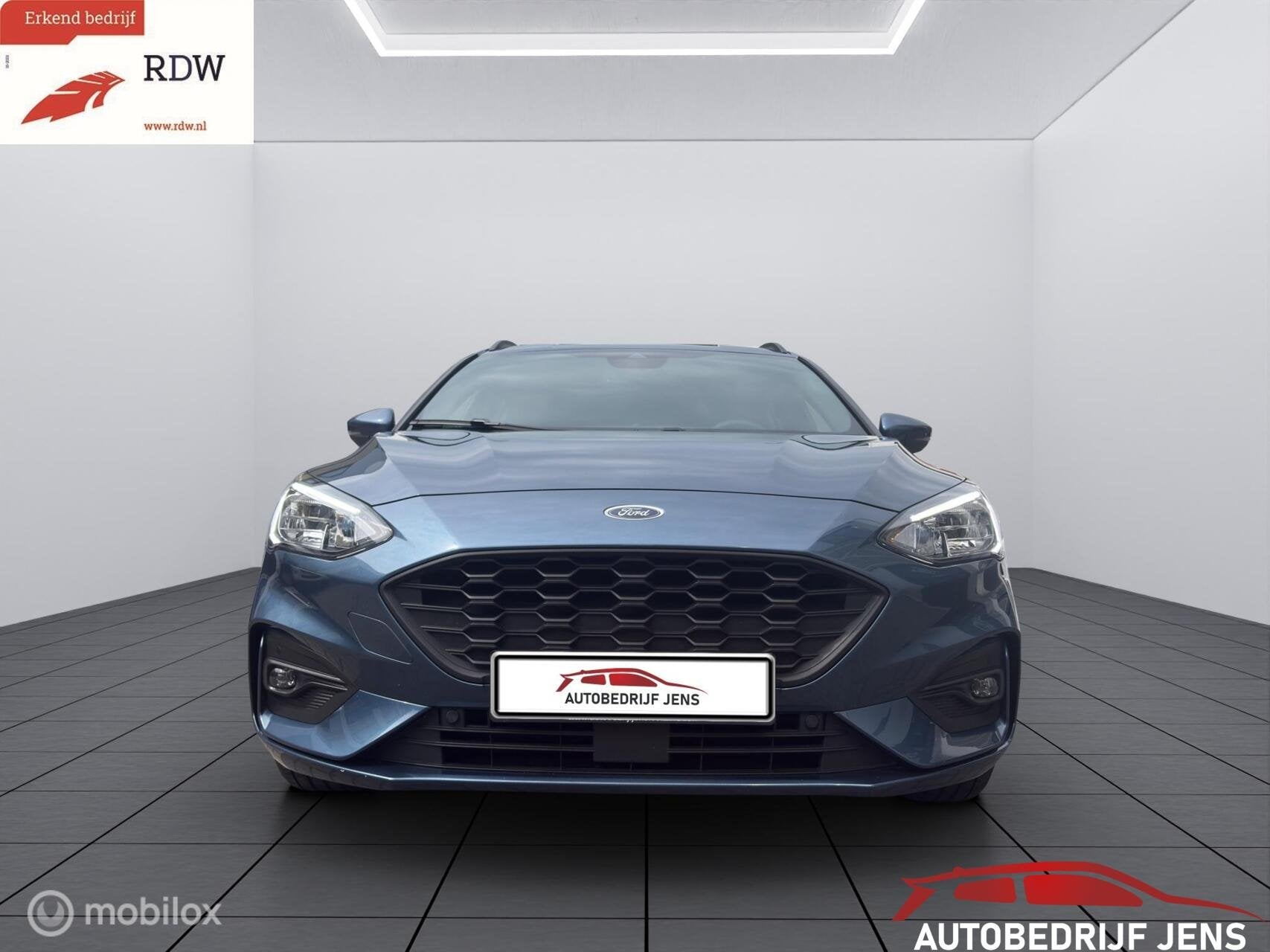 Ford Focus Wagon 2.0 EcoBlue ST Line X Business, Auto's, Euro 6, 4 cilinders, 150 pk, Blauw