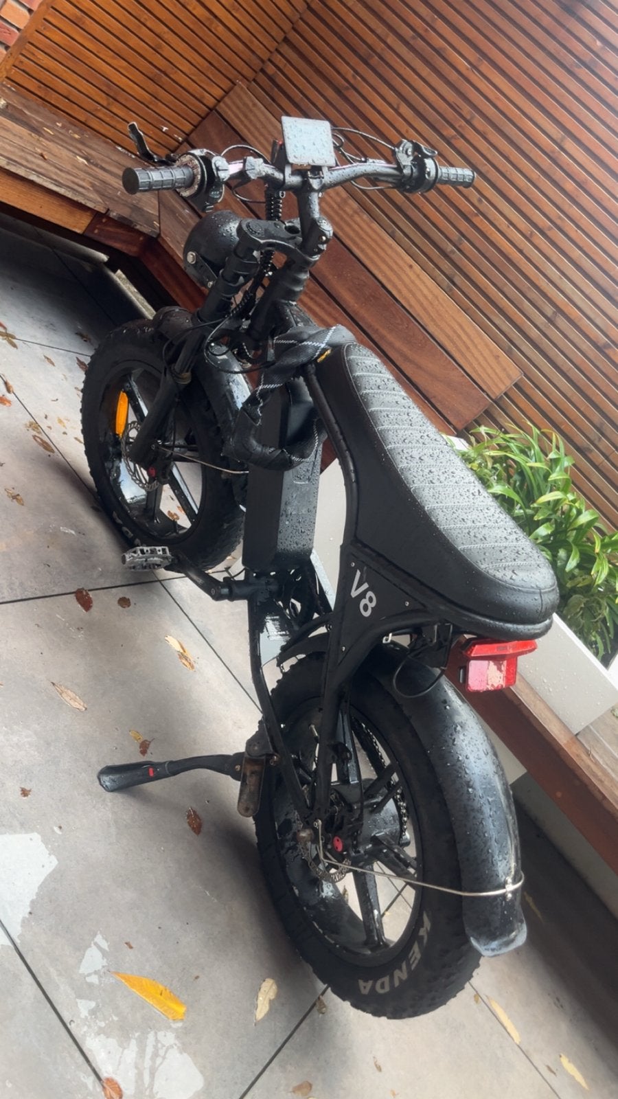 V8 Fatbike met custom stuur en surron gashendel, Ophalen, Gebruikt, Overige merken