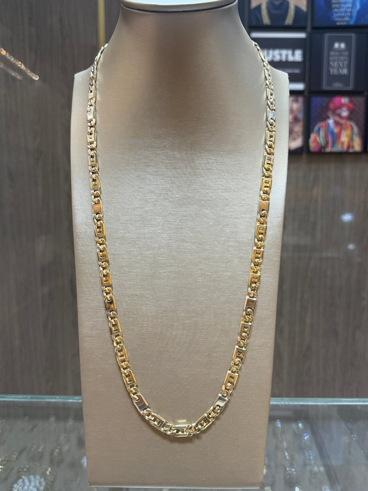 14KT Goud - 55 Gram - Ketting - ROLLIE - Herenketting, Ophalen, Nieuw, Goud