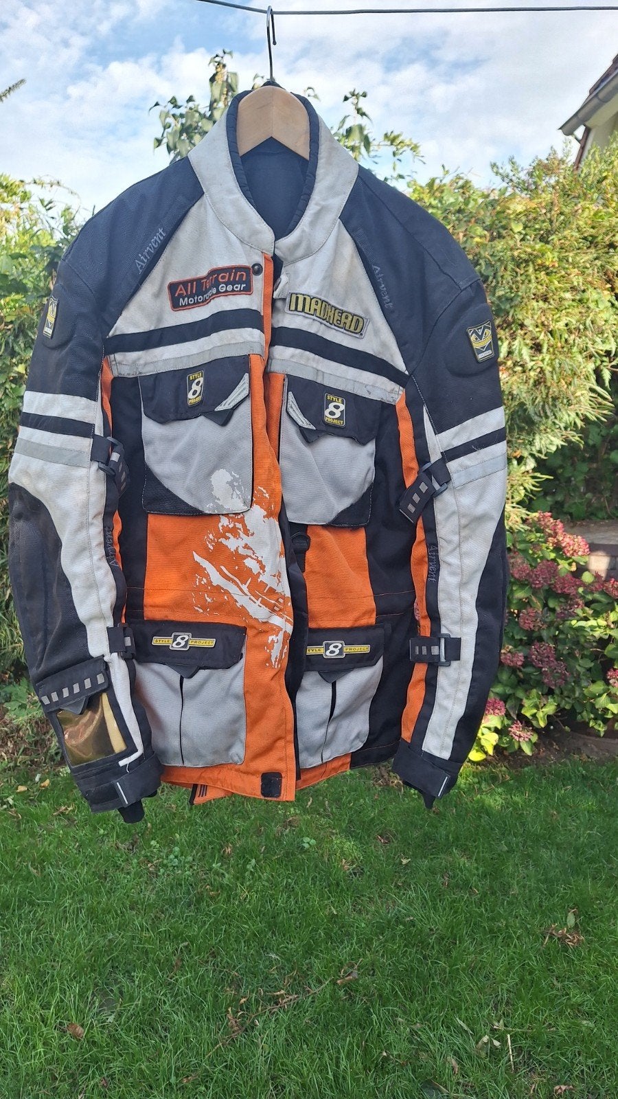 Madhead "All Terrain" Enduro/Adventure Motorjas maat L, Motoren, Jas | textiel, Heren, Madhead, Ophalen of Verzenden